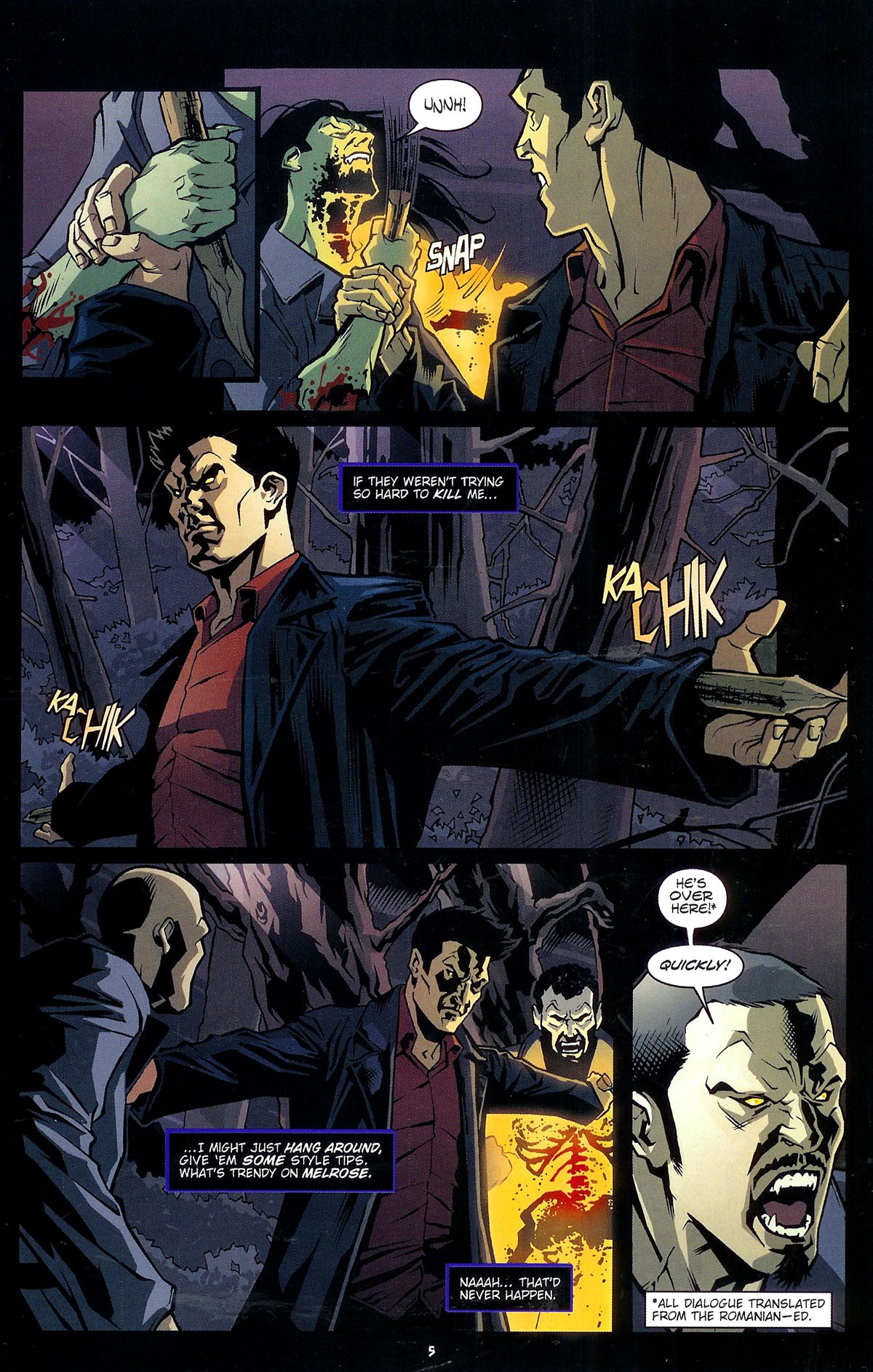 Read online Angel: The Curse comic -  Issue #1 - 8