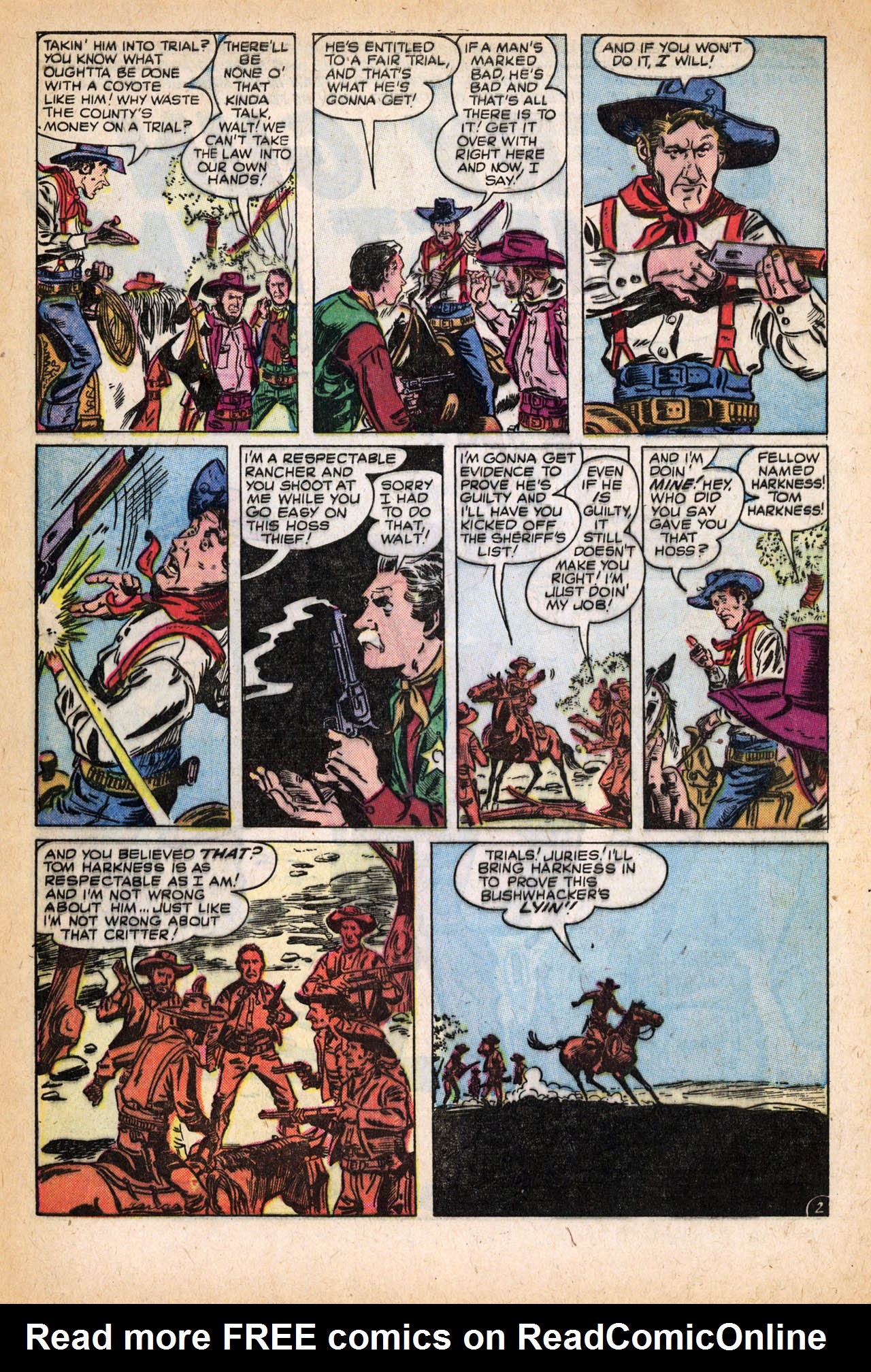 Read online Western Outlaws (1954) comic -  Issue #11 - 4