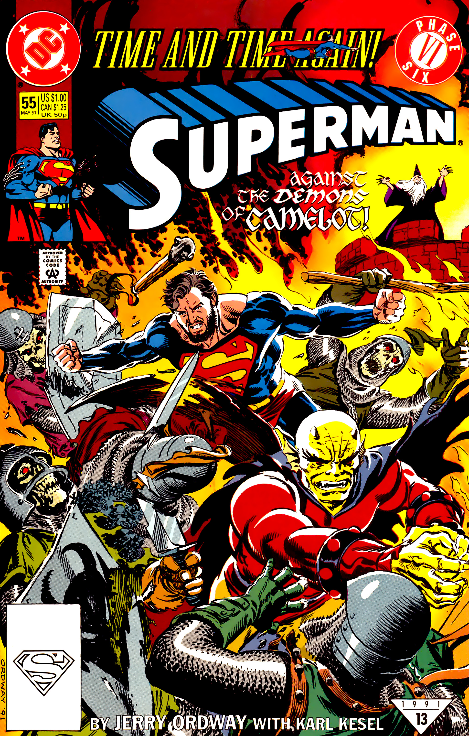 Read online Superman (1987) comic -  Issue #55 - 1