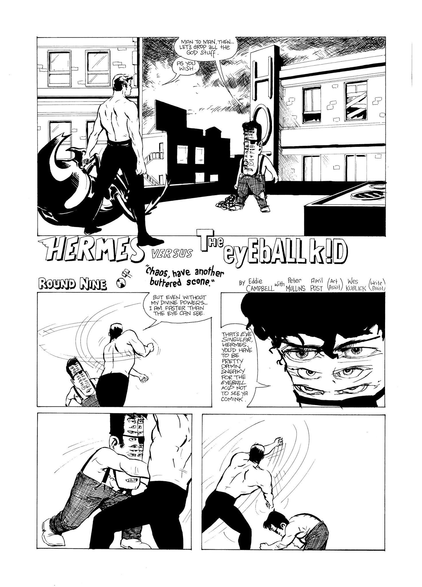 Read online Eddie Campbell's Bacchus comic -  Issue # TPB 4 - 86