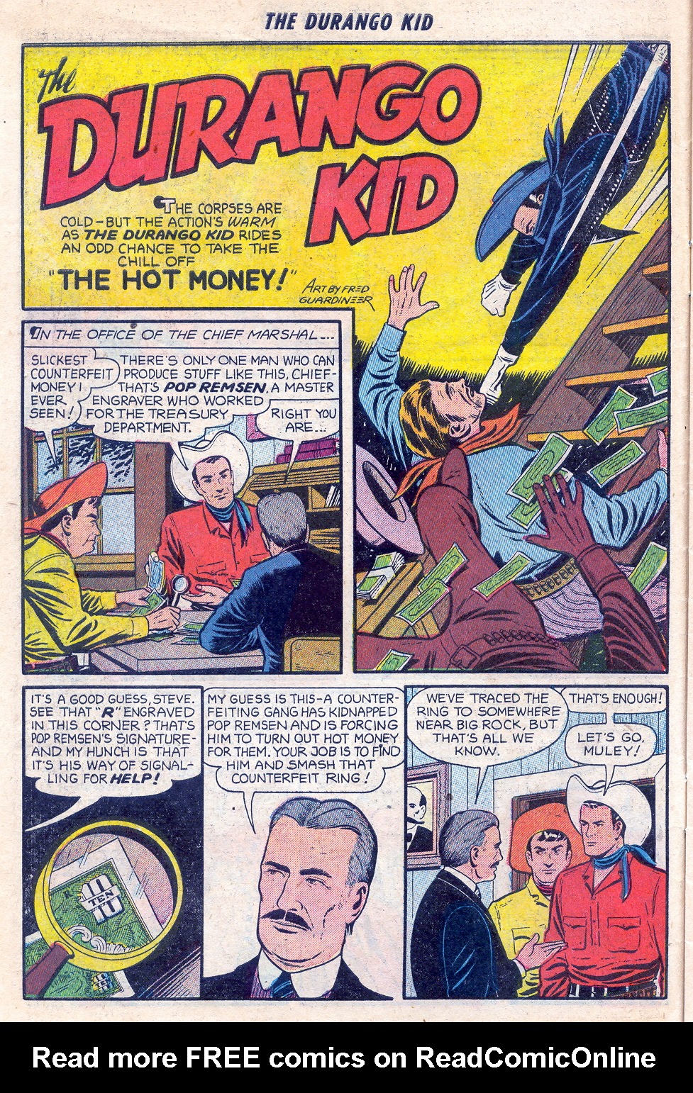 Read online Charles Starrett as The Durango Kid comic -  Issue #25 - 10