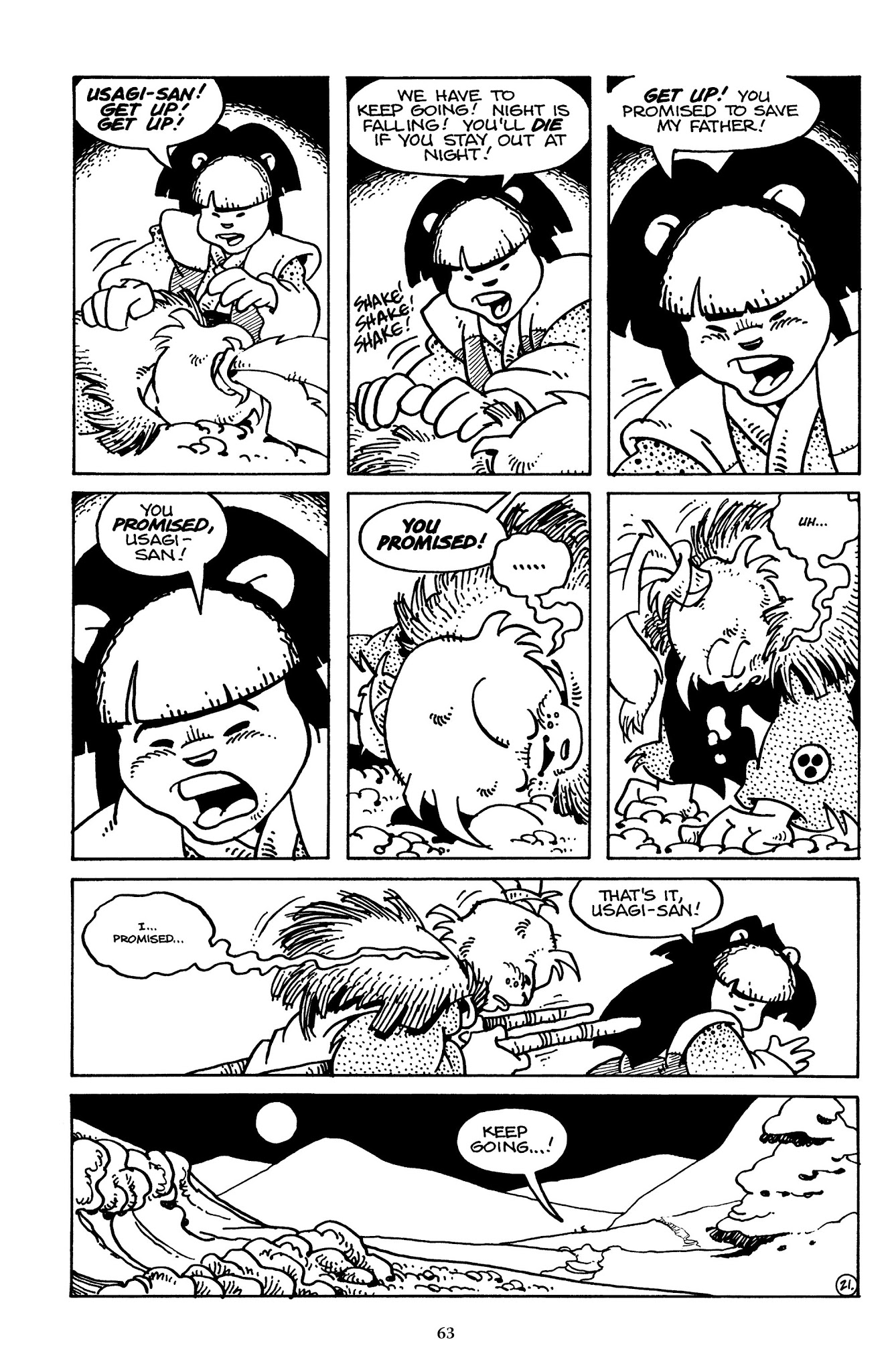 Read online The Usagi Yojimbo Saga comic -  Issue # TPB 2 - 63