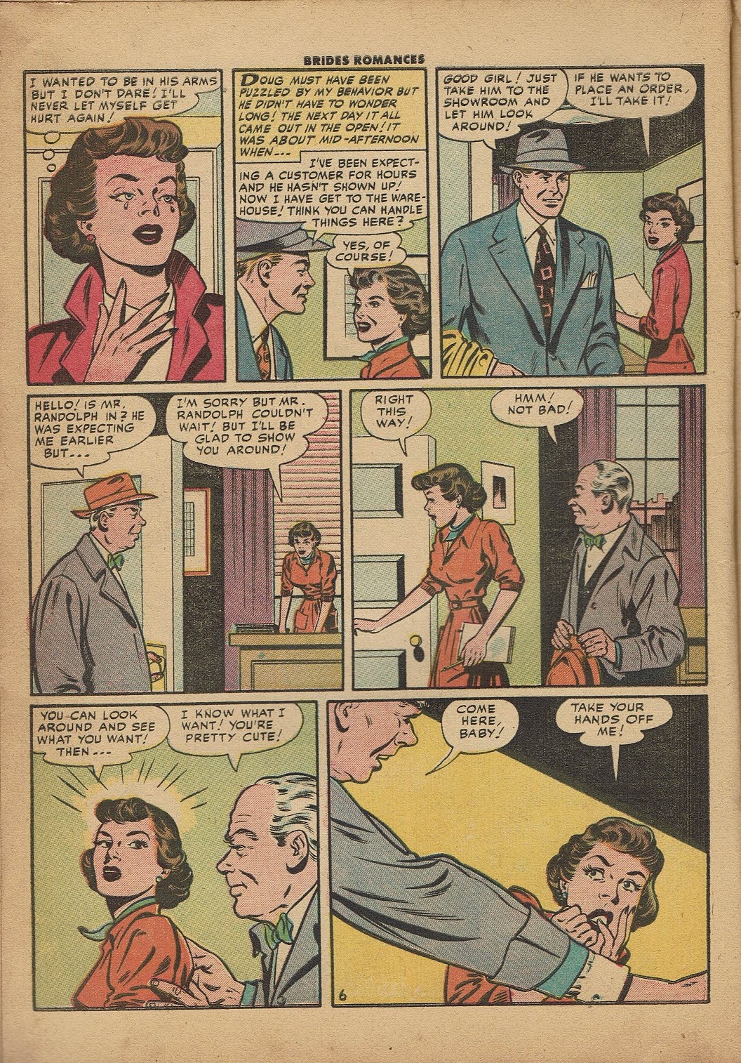 Read online Brides Romances comic -  Issue #12 - 8