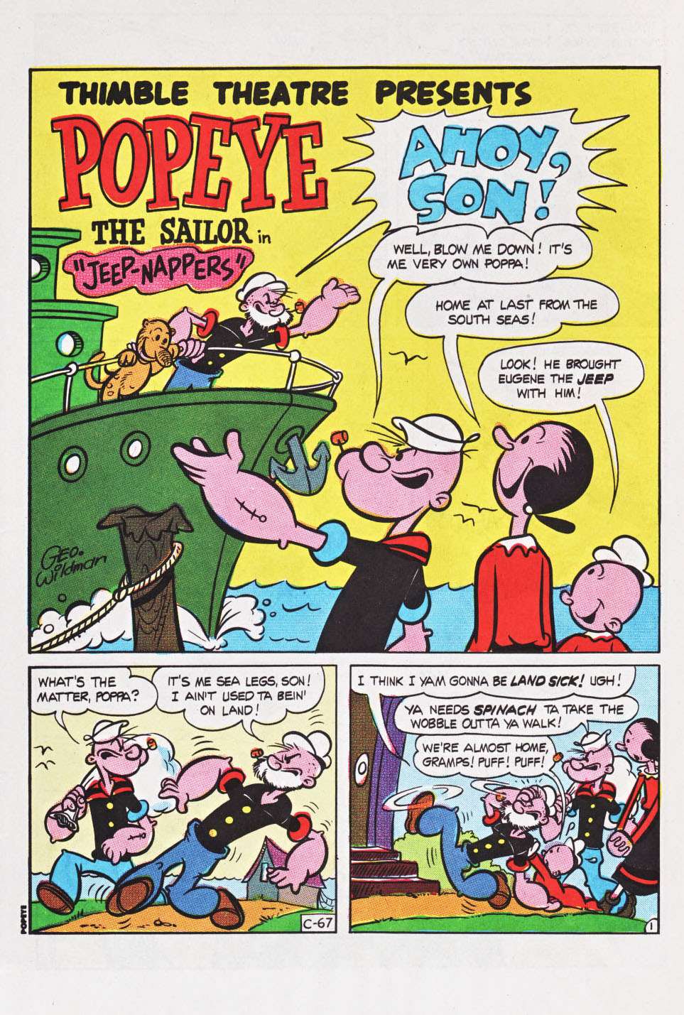 Read online Popeye (1993) comic -  Issue #7 - 13