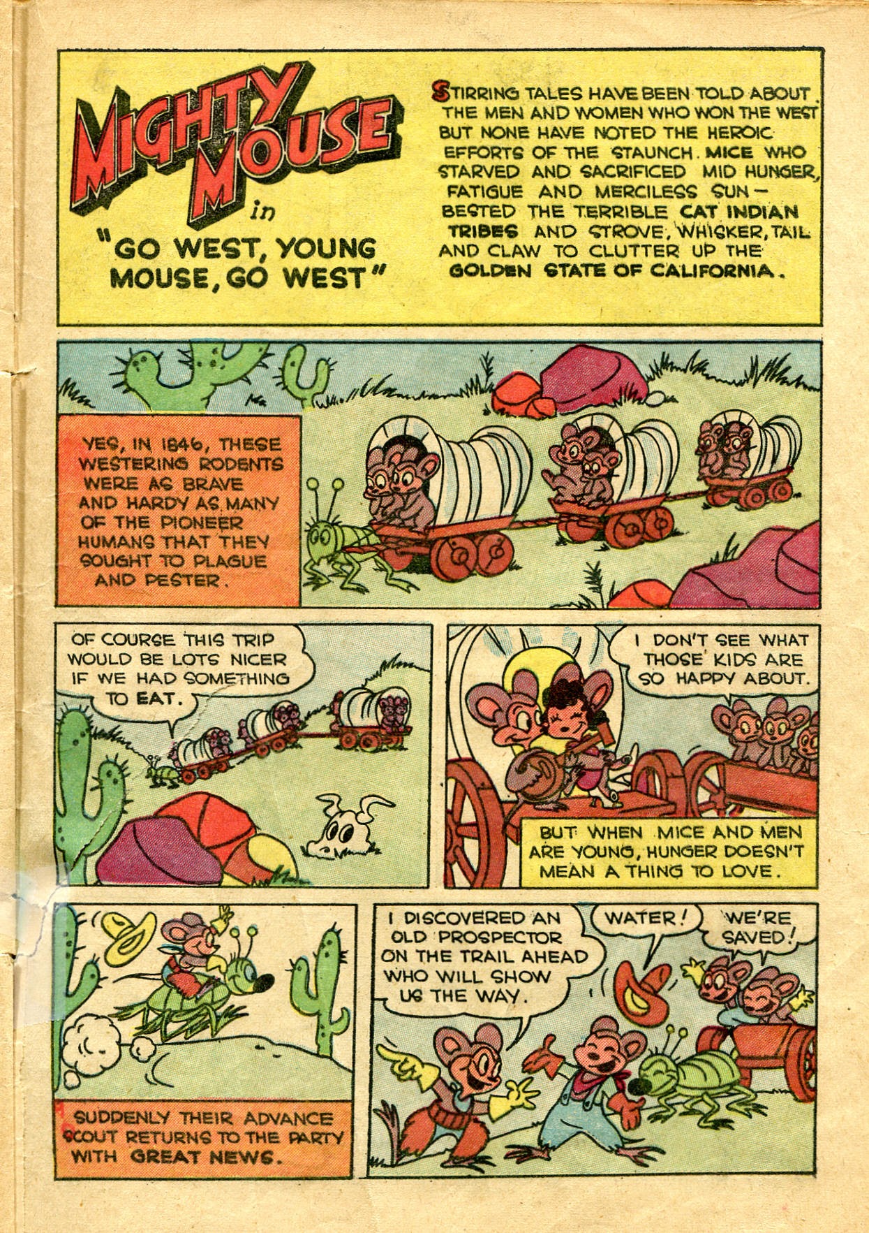 Read online Paul Terry's Mighty Mouse Comics comic -  Issue #12 - 21