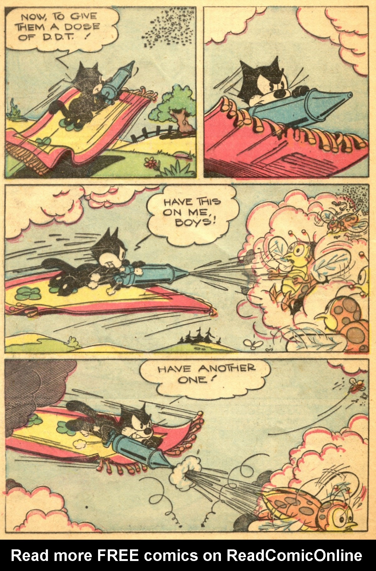 Read online Felix the Cat (1948) comic -  Issue #14 - 40