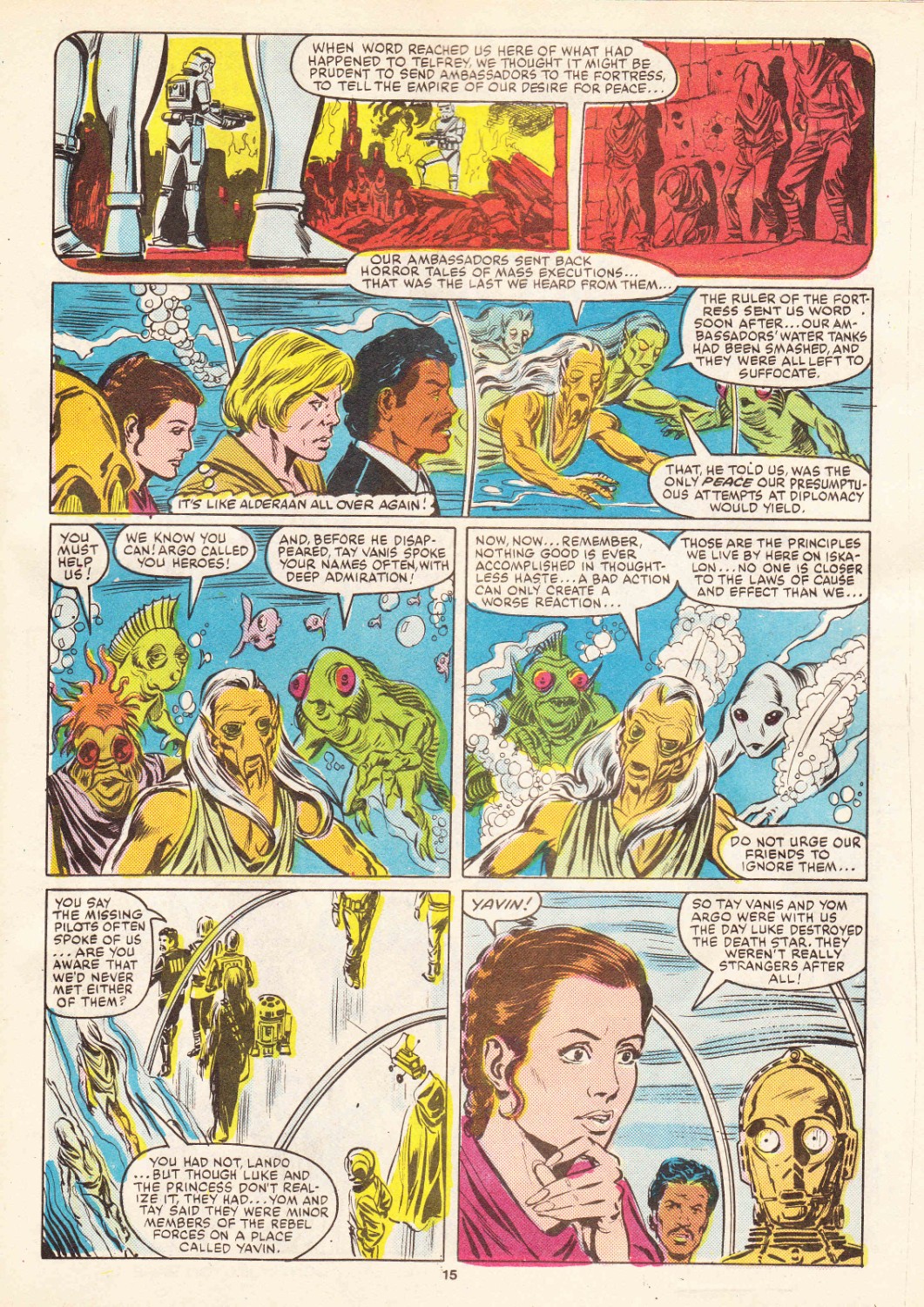 Read online Return of the Jedi comic -  Issue #8 - 15