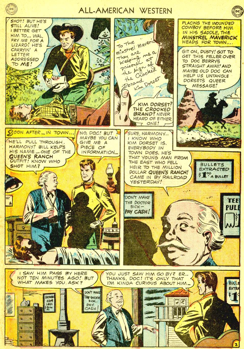 Read online All-American Western comic -  Issue #111 - 28
