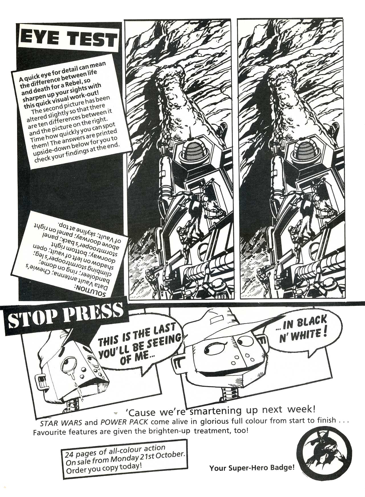 Read online Return of the Jedi comic -  Issue #122 - 22