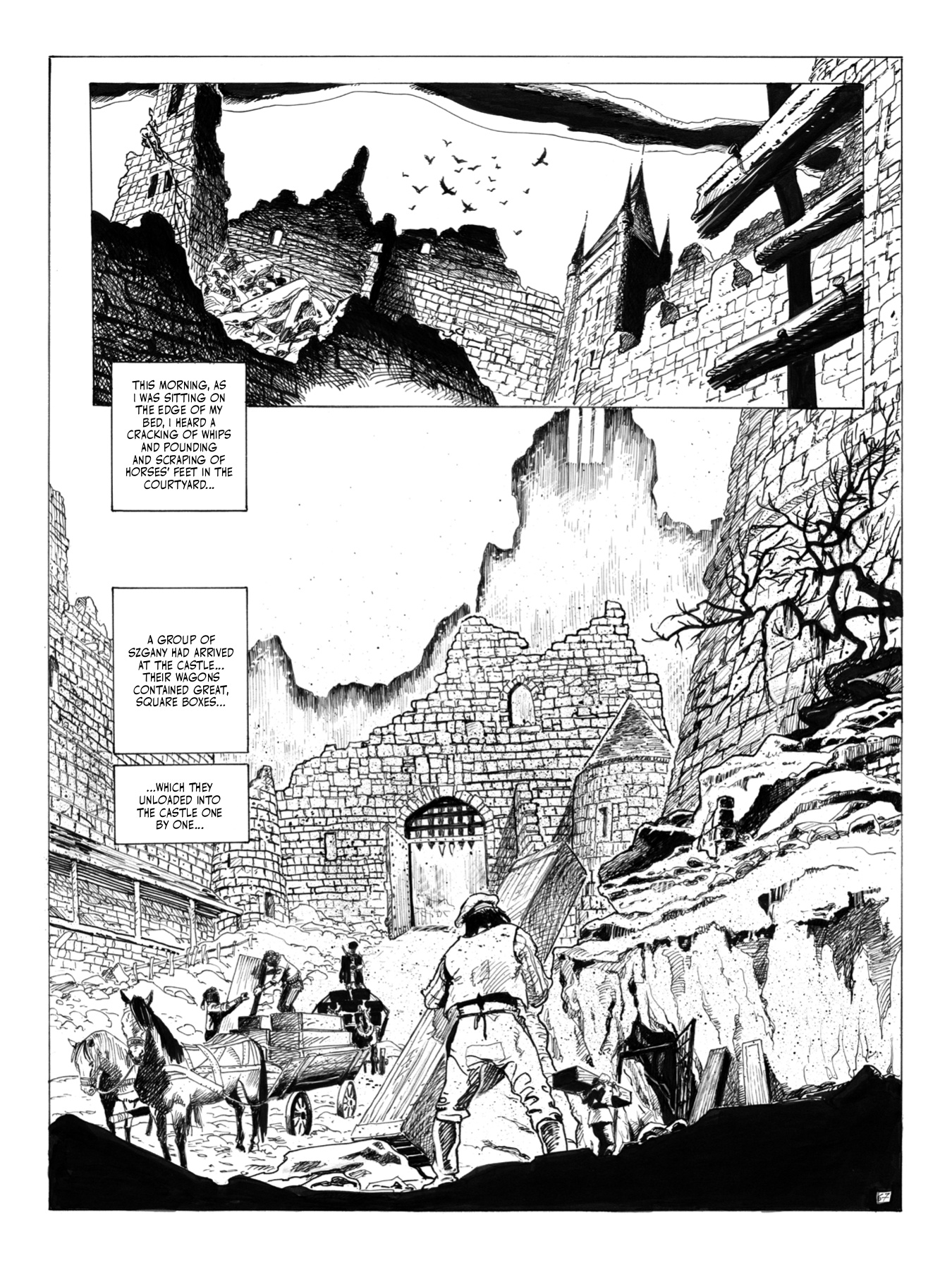 Read online Bram Stoker's Dracula by Georges Bess comic -  Issue # TPB (Part 1) - 65
