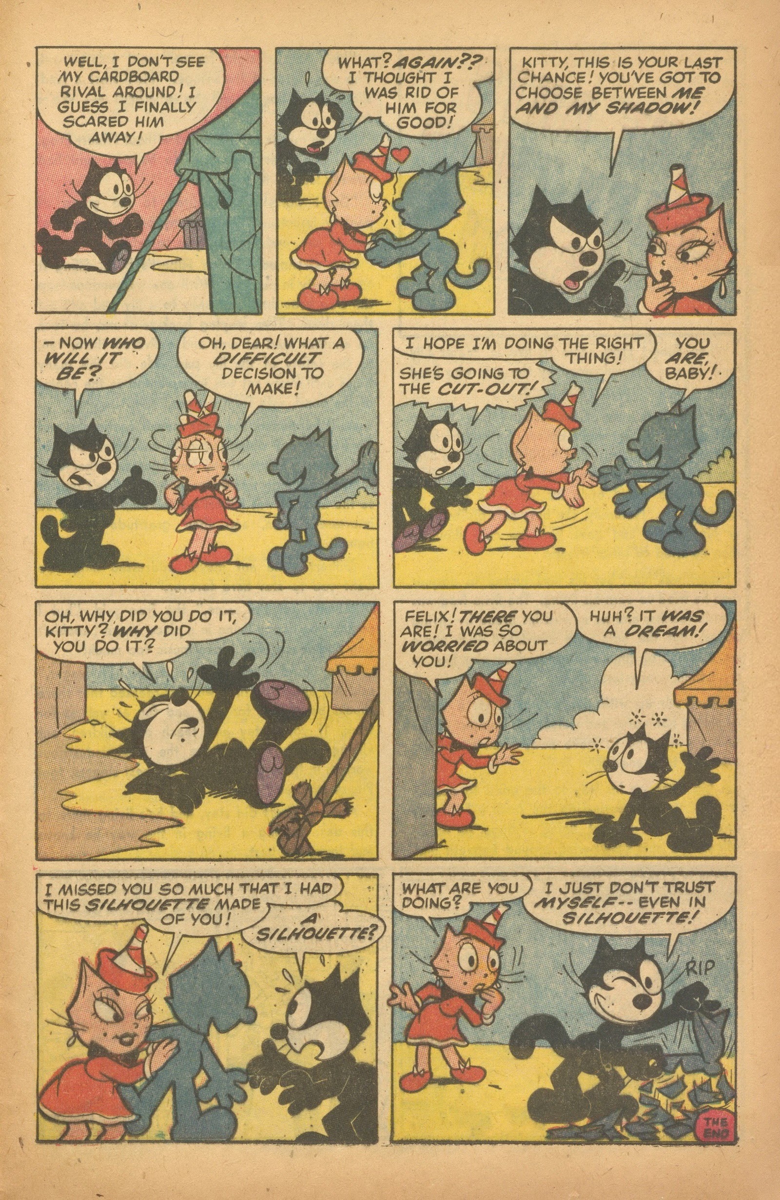 Read online Felix the Cat (1955) comic -  Issue #68 - 25