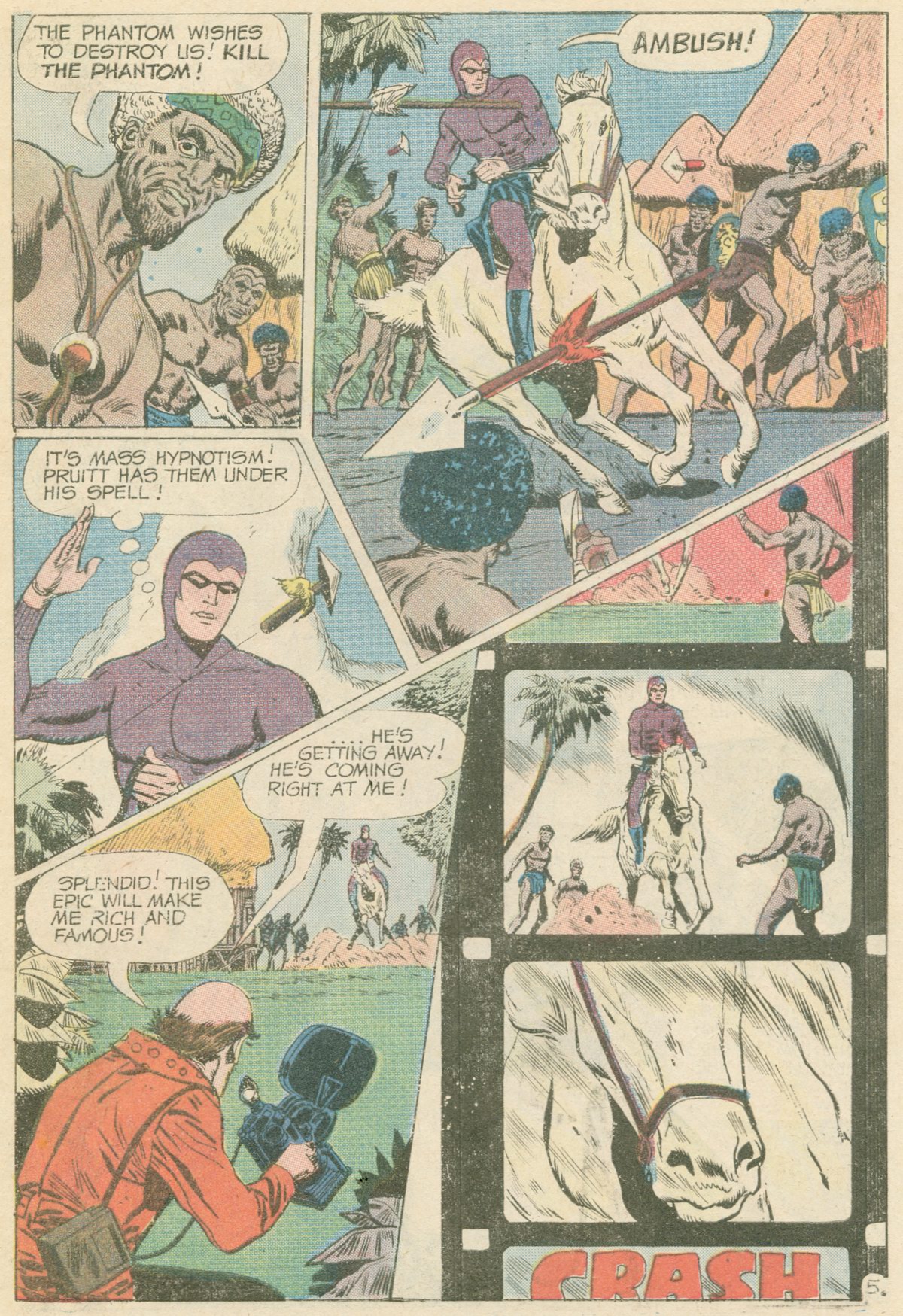 Read online The Phantom (1969) comic -  Issue #39 - 7
