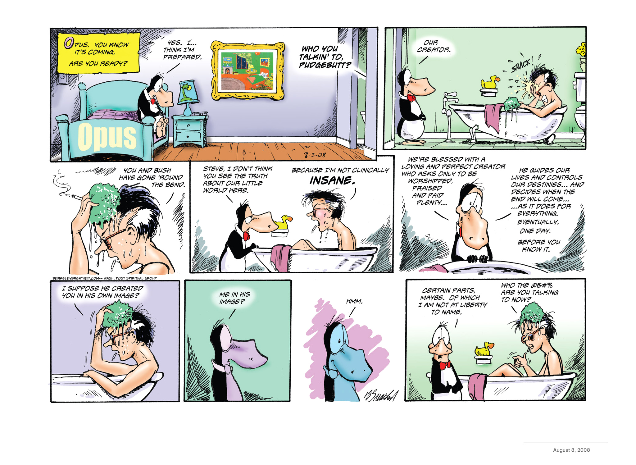 Read online Opus Complete Sunday Strips From 2003-2008 comic -  Issue # TPB (Part 3) - 55
