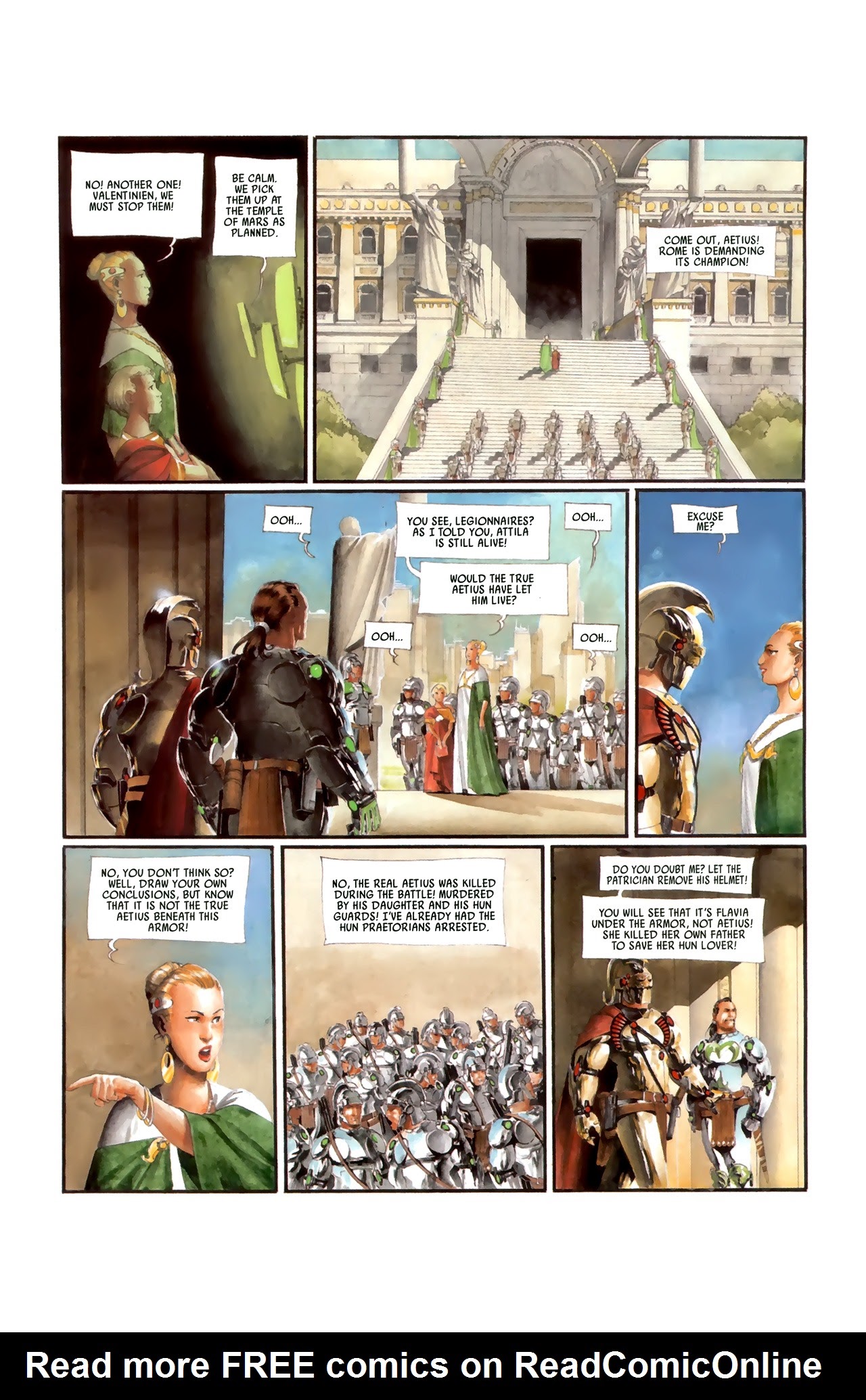 Read online Scourge Of The Gods: The Fall comic -  Issue #1 - 48