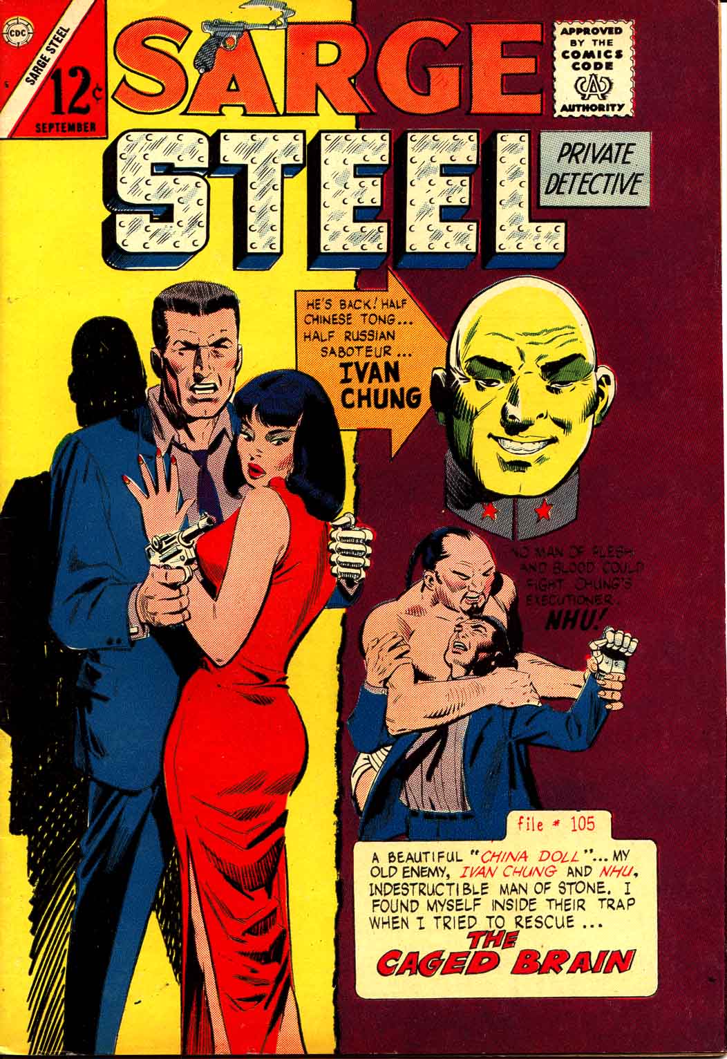 Read online Sarge Steel comic -  Issue #5 - 1