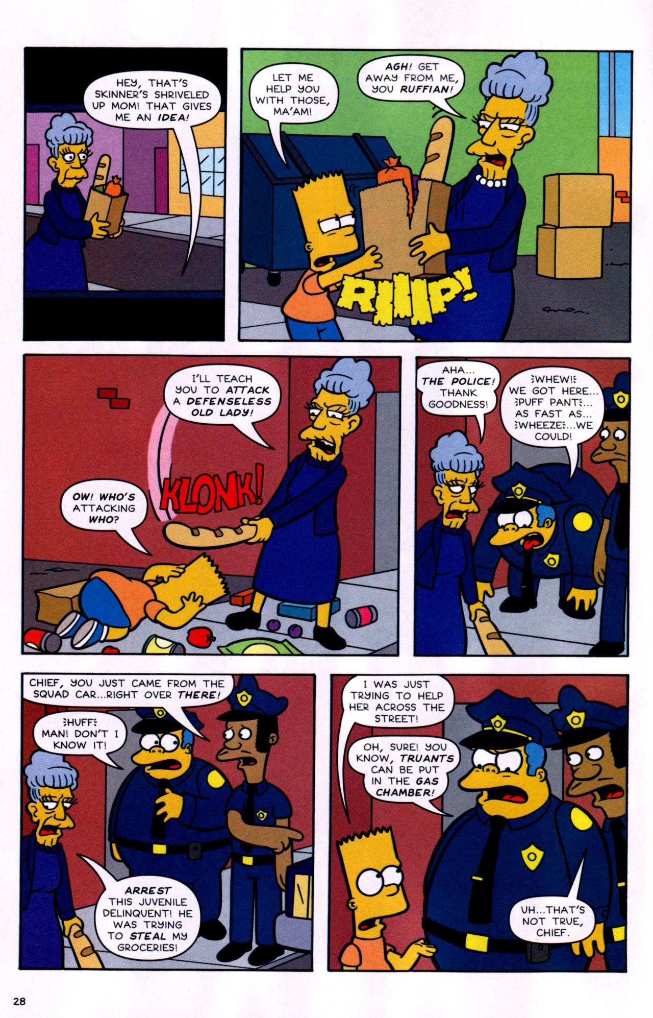 Read online Bart Simpson comic -  Issue #35 - 23