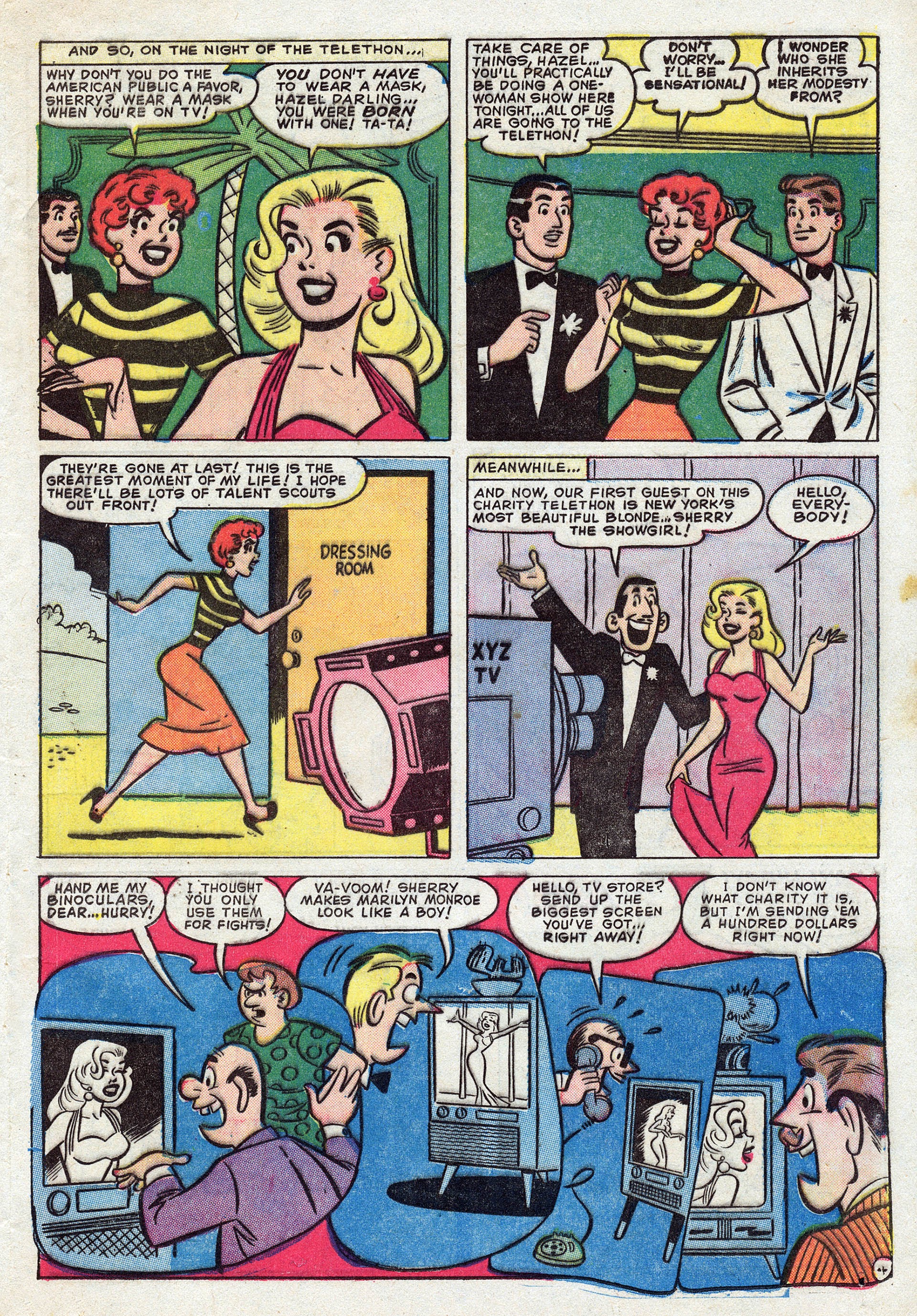 Read online Showgirls (1957) comic -  Issue #4 - 13