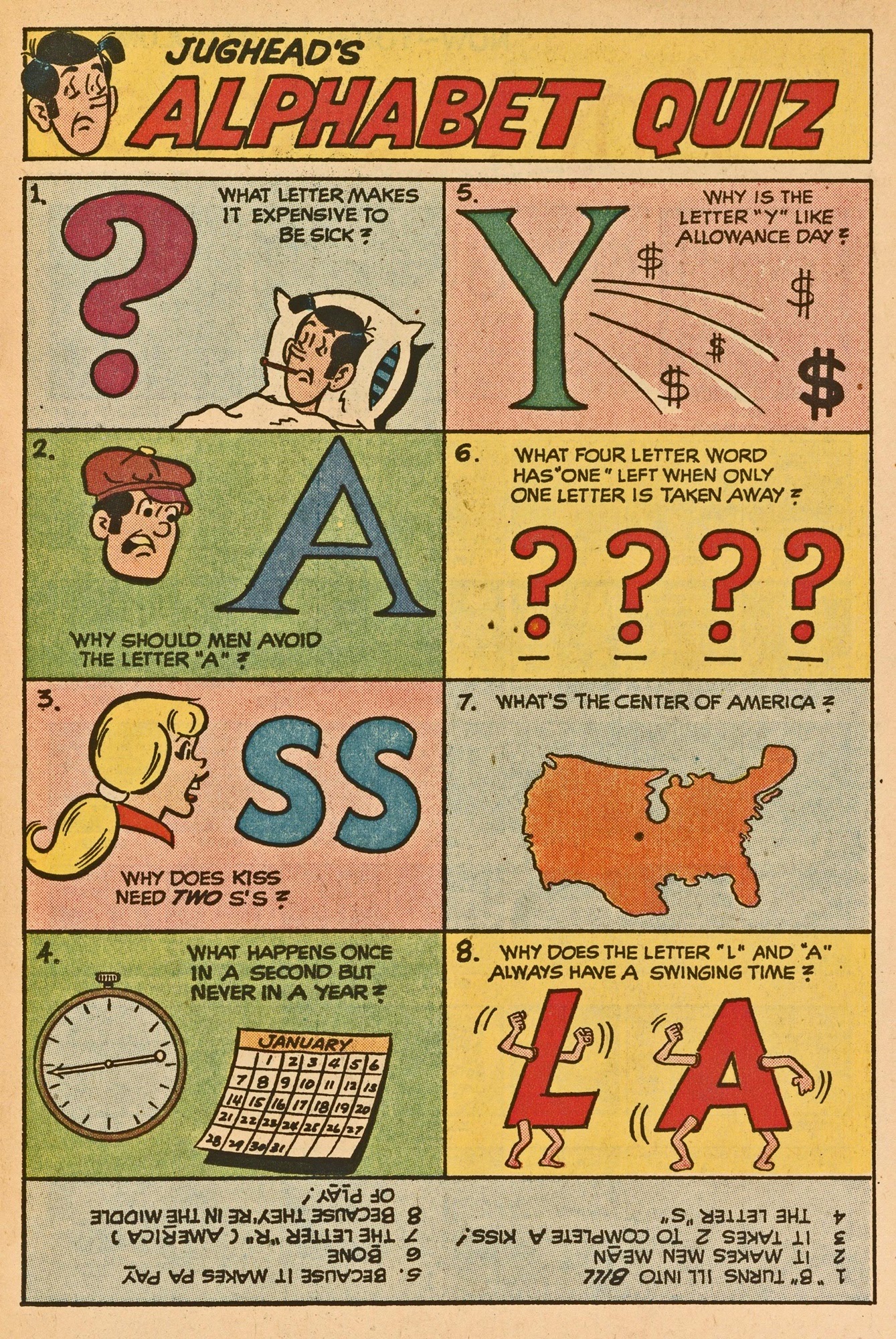 Read online Jughead's Jokes comic -  Issue #28 - 25