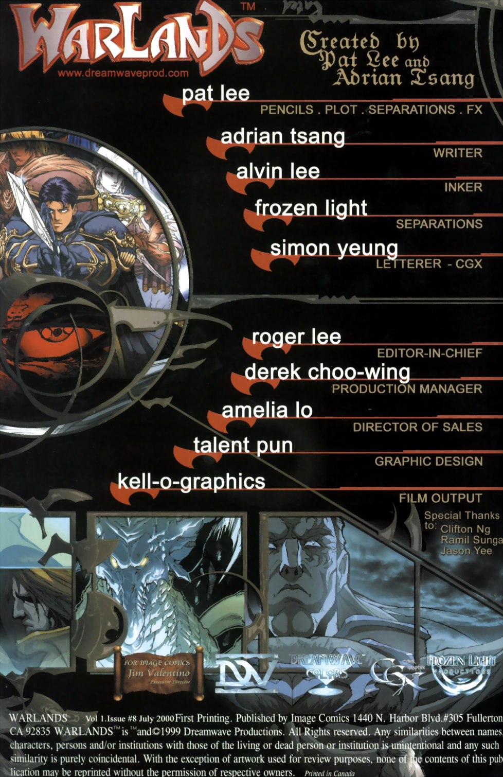 Read online Warlands comic -  Issue #8 - 2