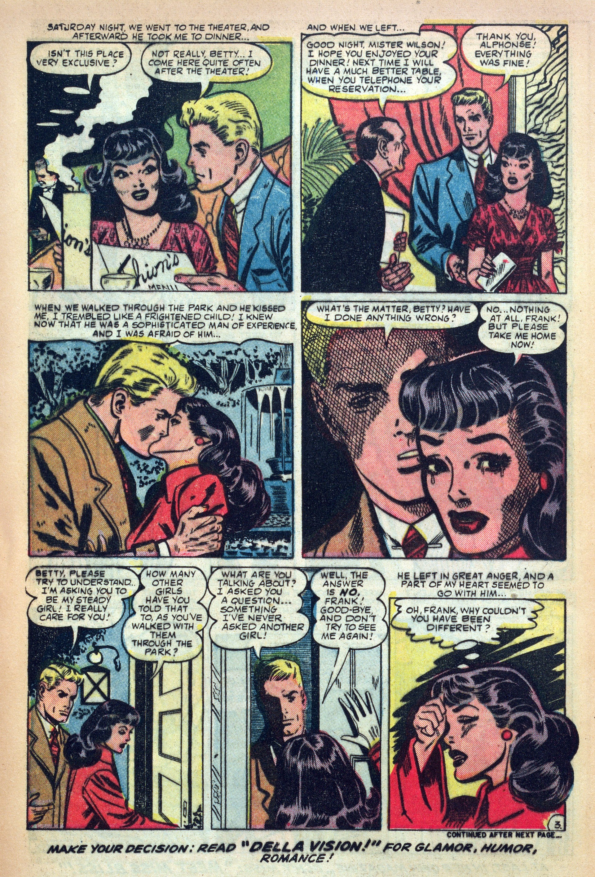 Read online Love Romances comic -  Issue #50 - 12