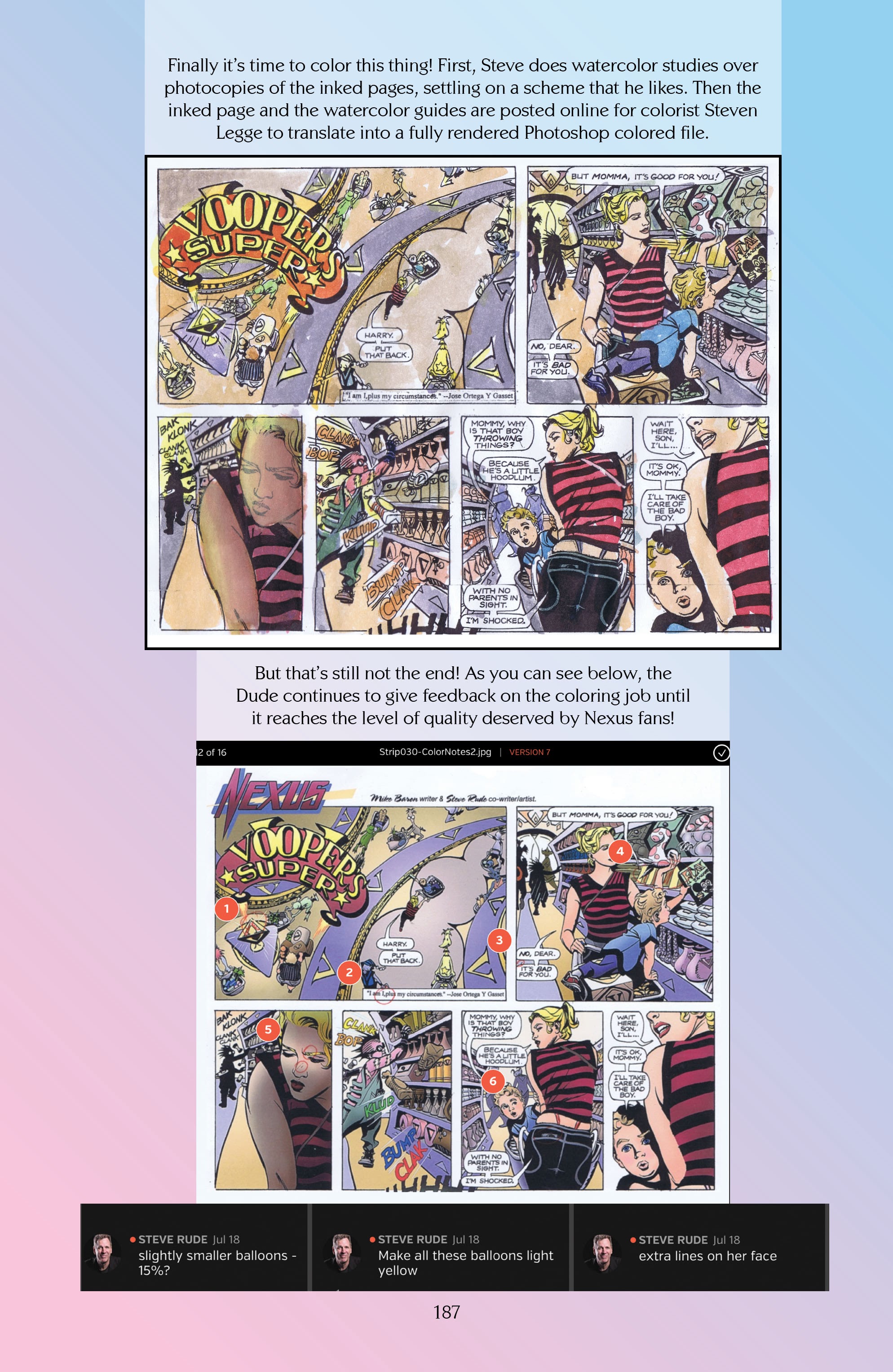 Read online Nexus Newspaper Strips: The Coming of Gourmando comic -  Issue # TPB (Part 2) - 86