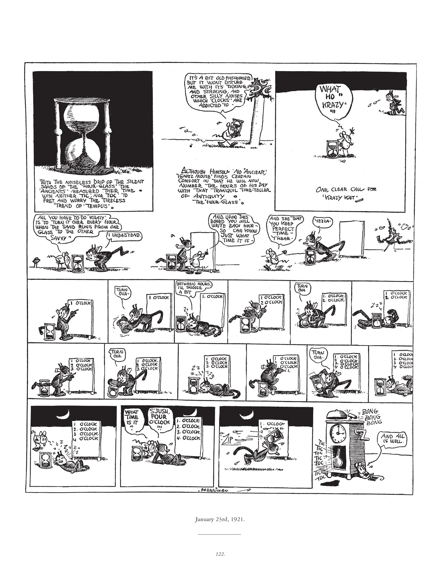 Read online Krazy & Ignatz comic -  Issue # TPB 2 - 122