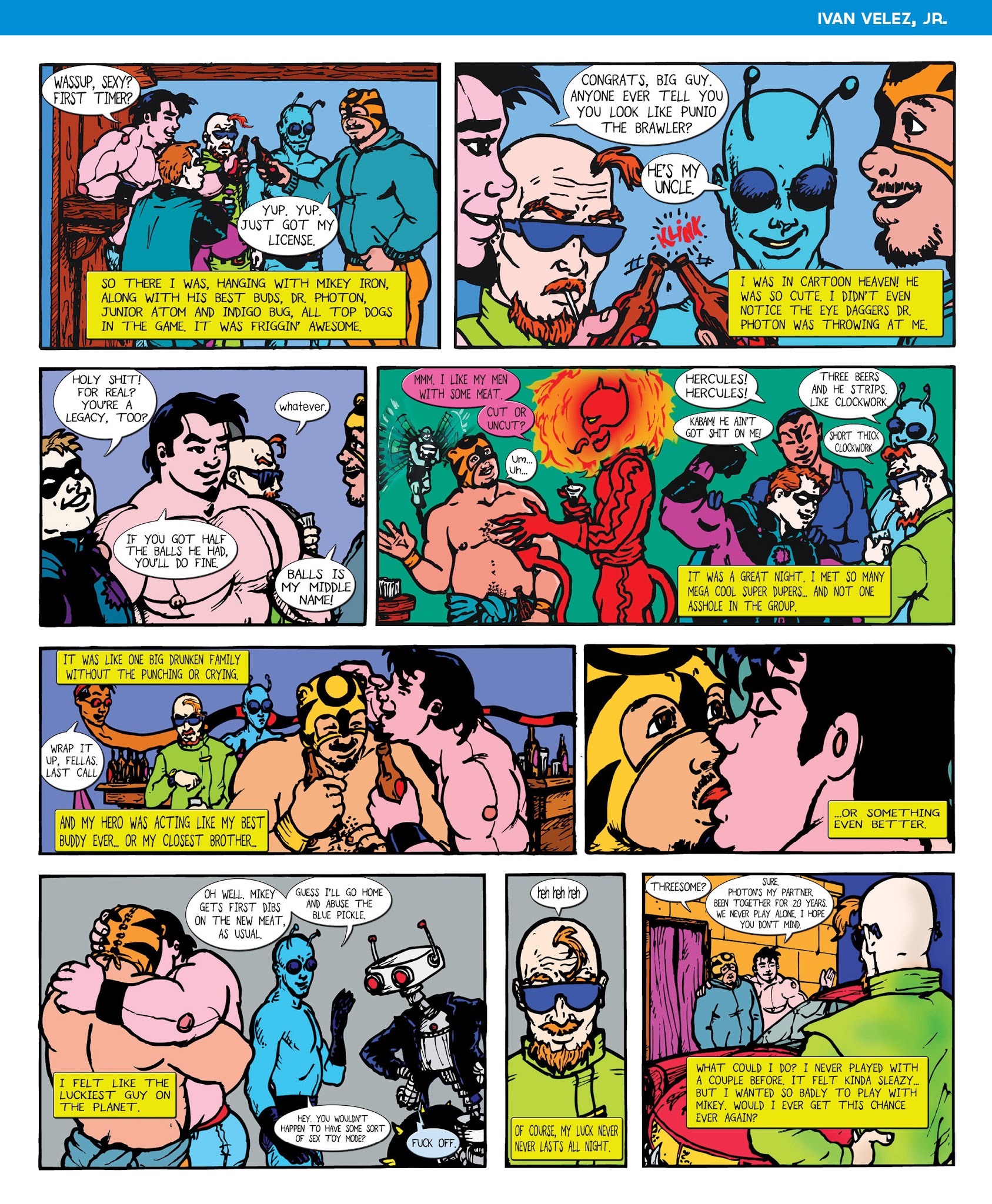 Read online QU33R comic -  Issue # TPB - 198
