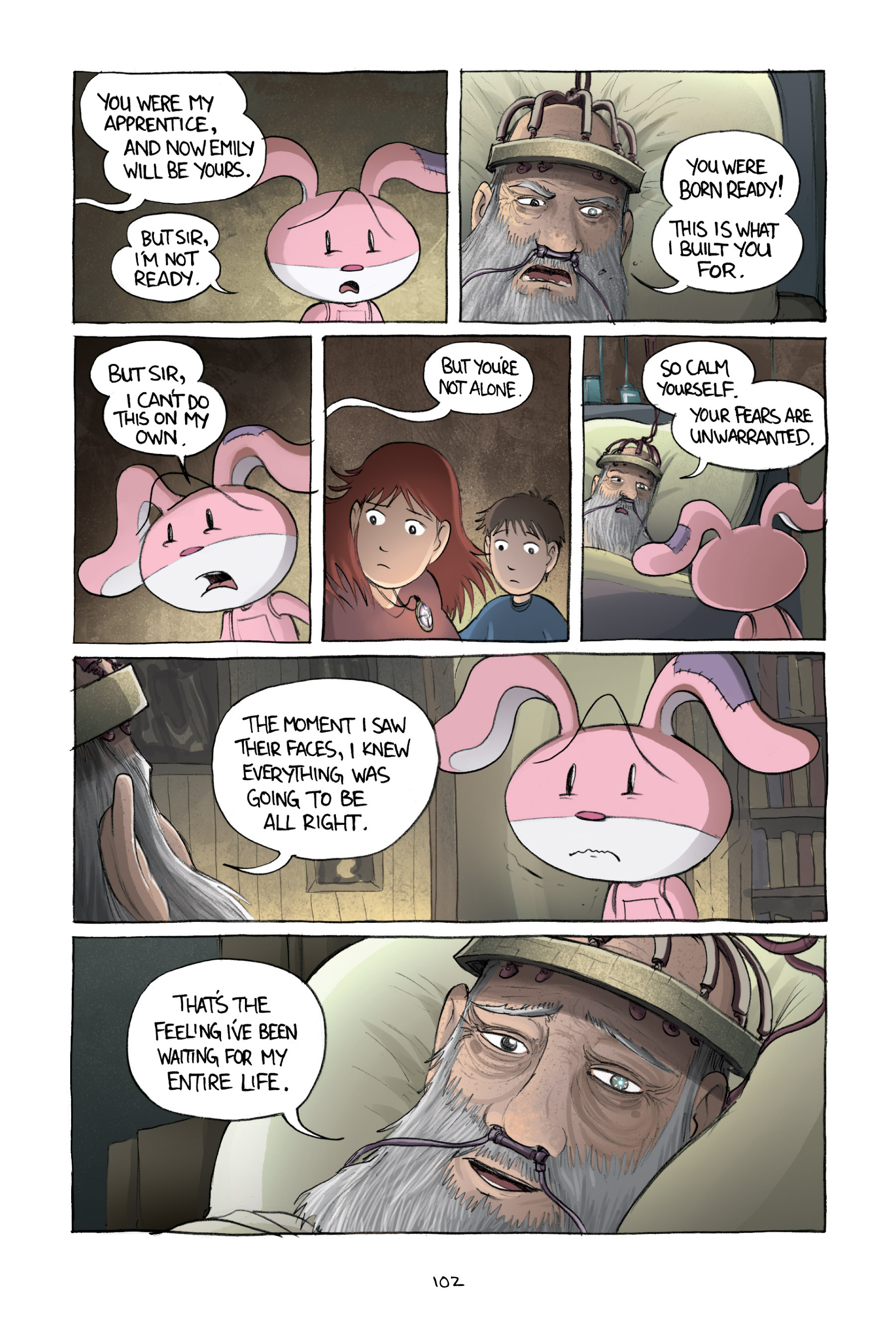 Read online Amulet comic -  Issue #1 - 106