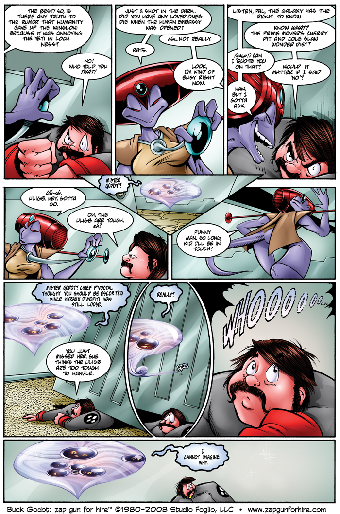 Read online Buck Godot - Zap Gun For Hire comic -  Issue #5 - 27