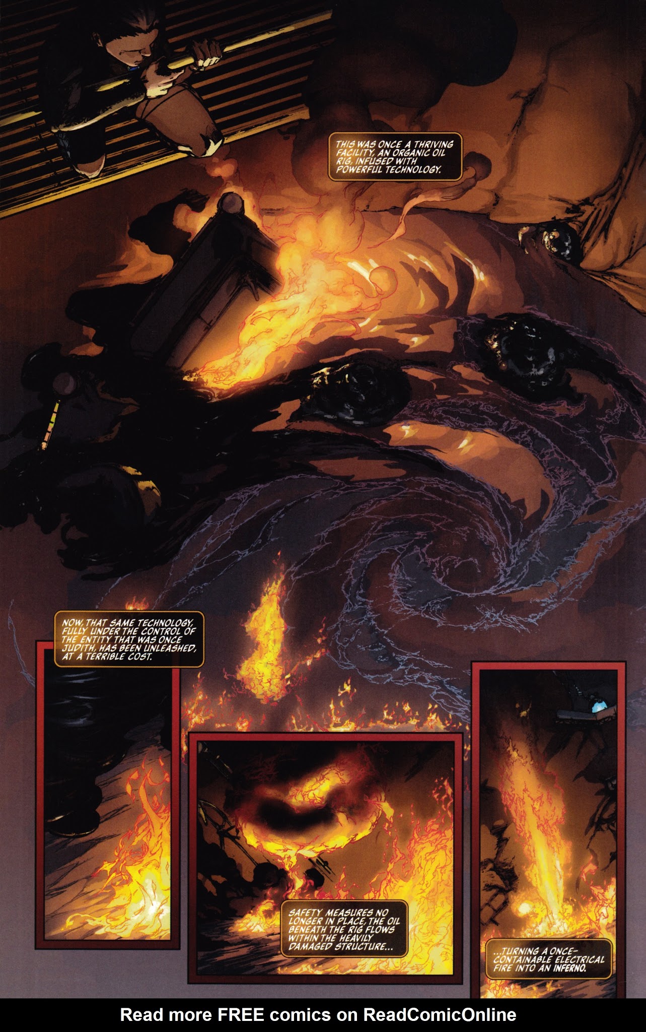 Read online Michael Turner's Fathom comic -  Issue #9 - 10