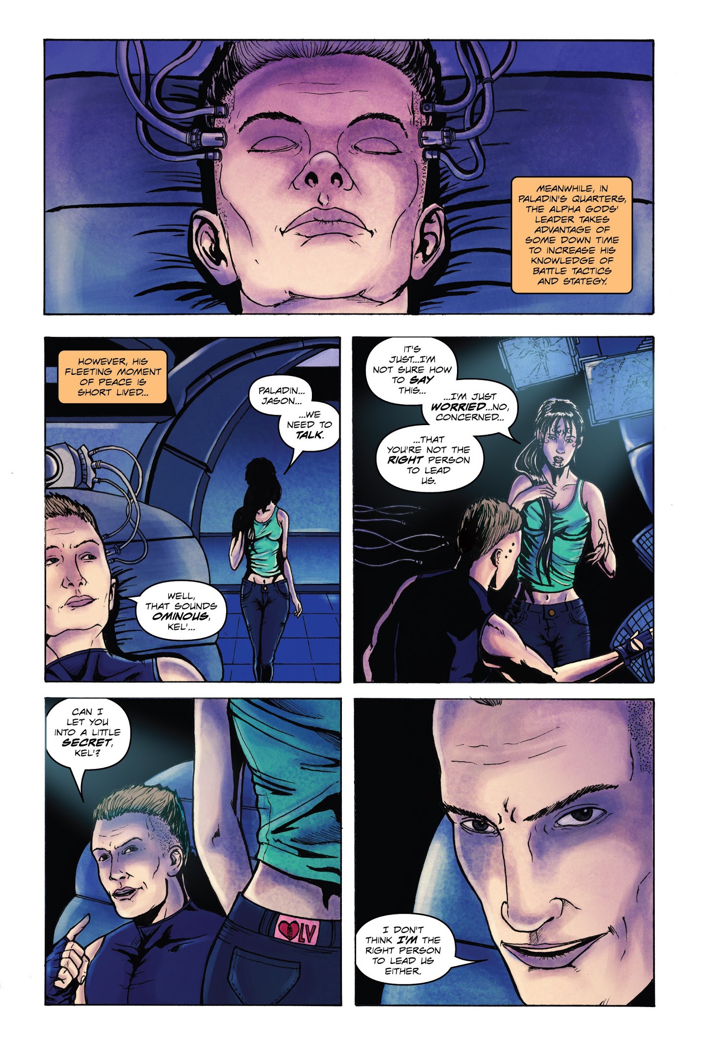 Read online Alpha Gods comic -  Issue #5 - 6