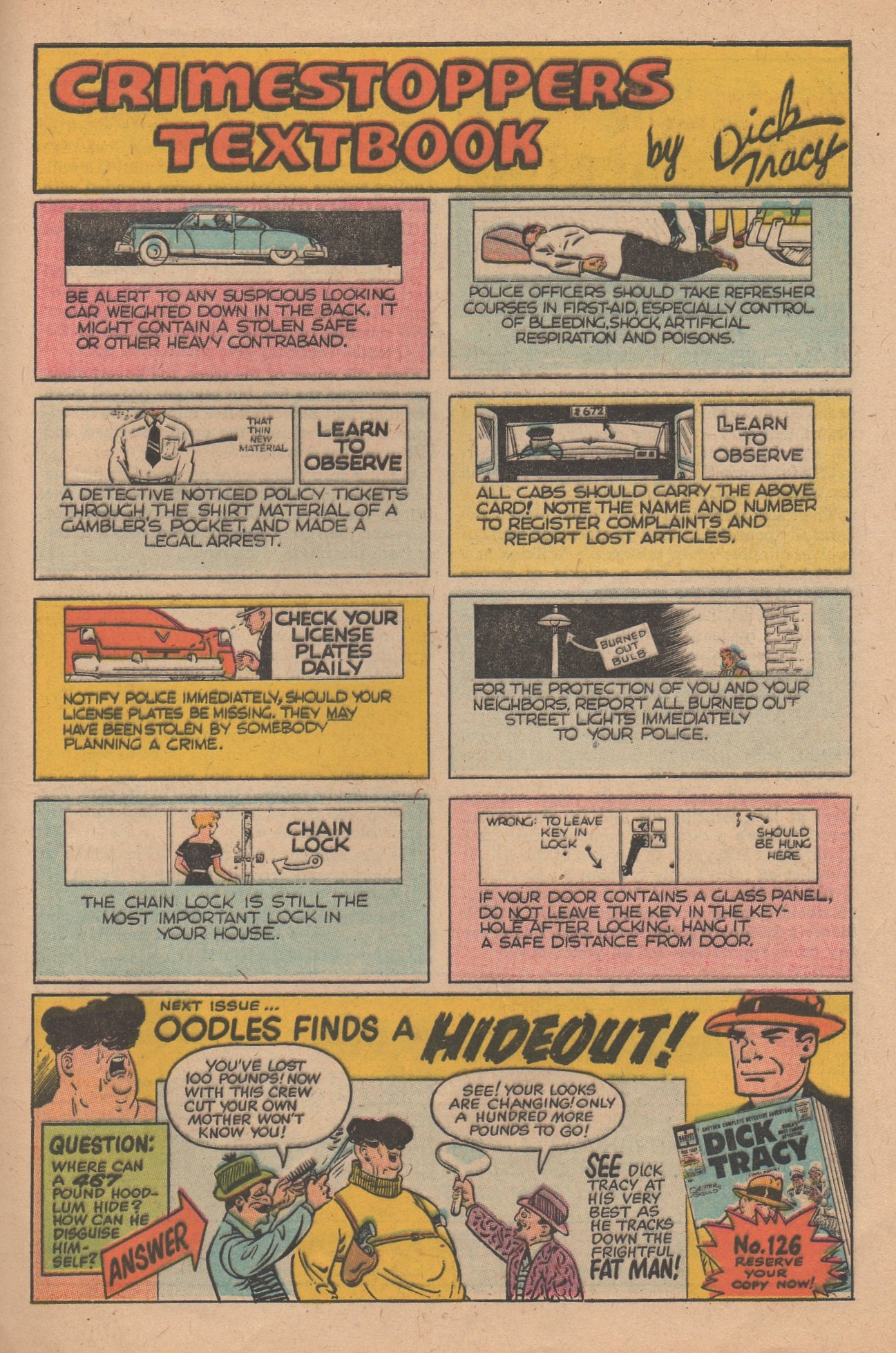 Read online Dick Tracy comic -  Issue #125 - 31