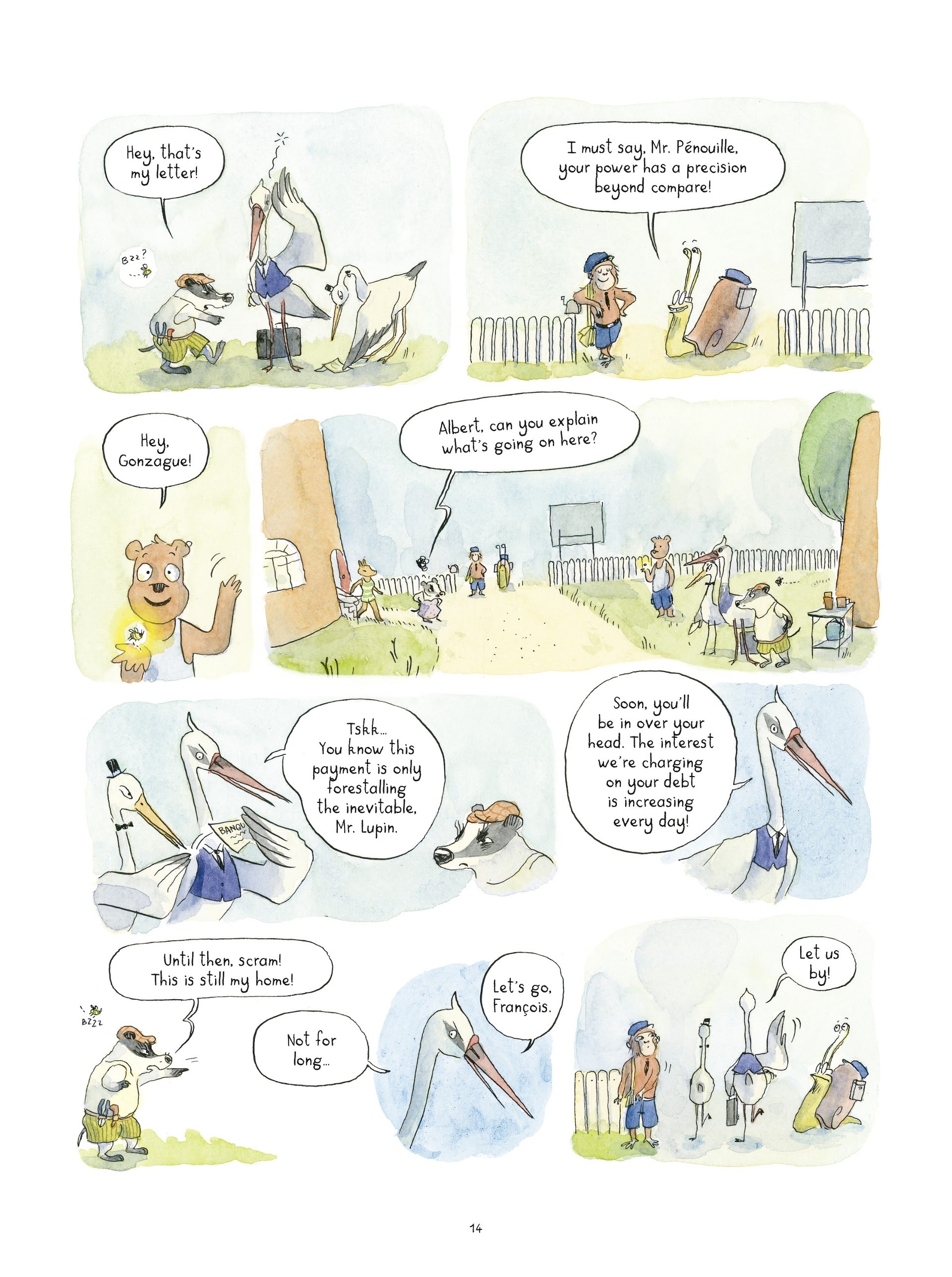 Read online The Mitaines Gang comic -  Issue # TPB 2 - 14