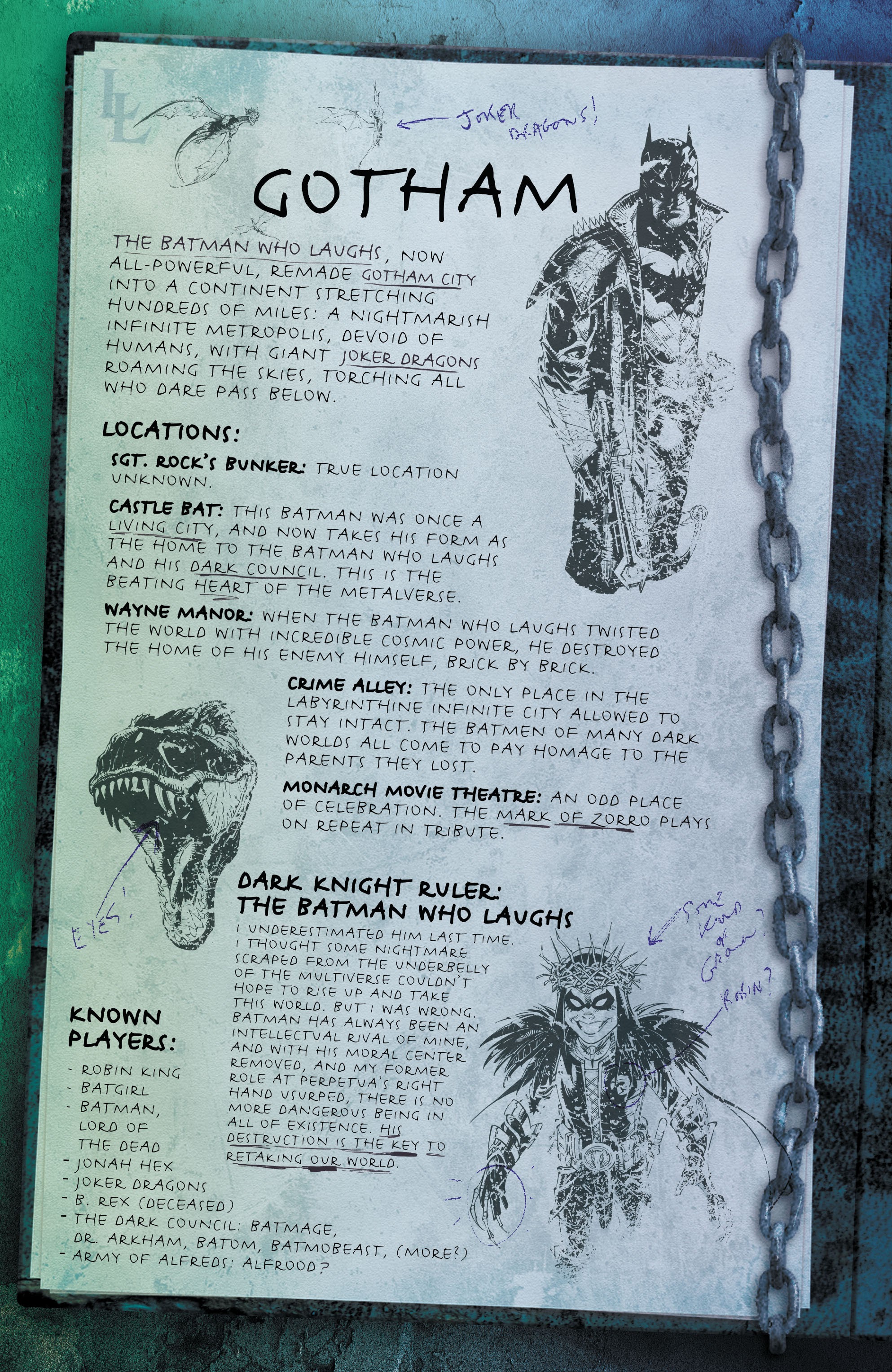 Read online Dark Nights: Death Metal comic -  Issue # _Guidebook - 41