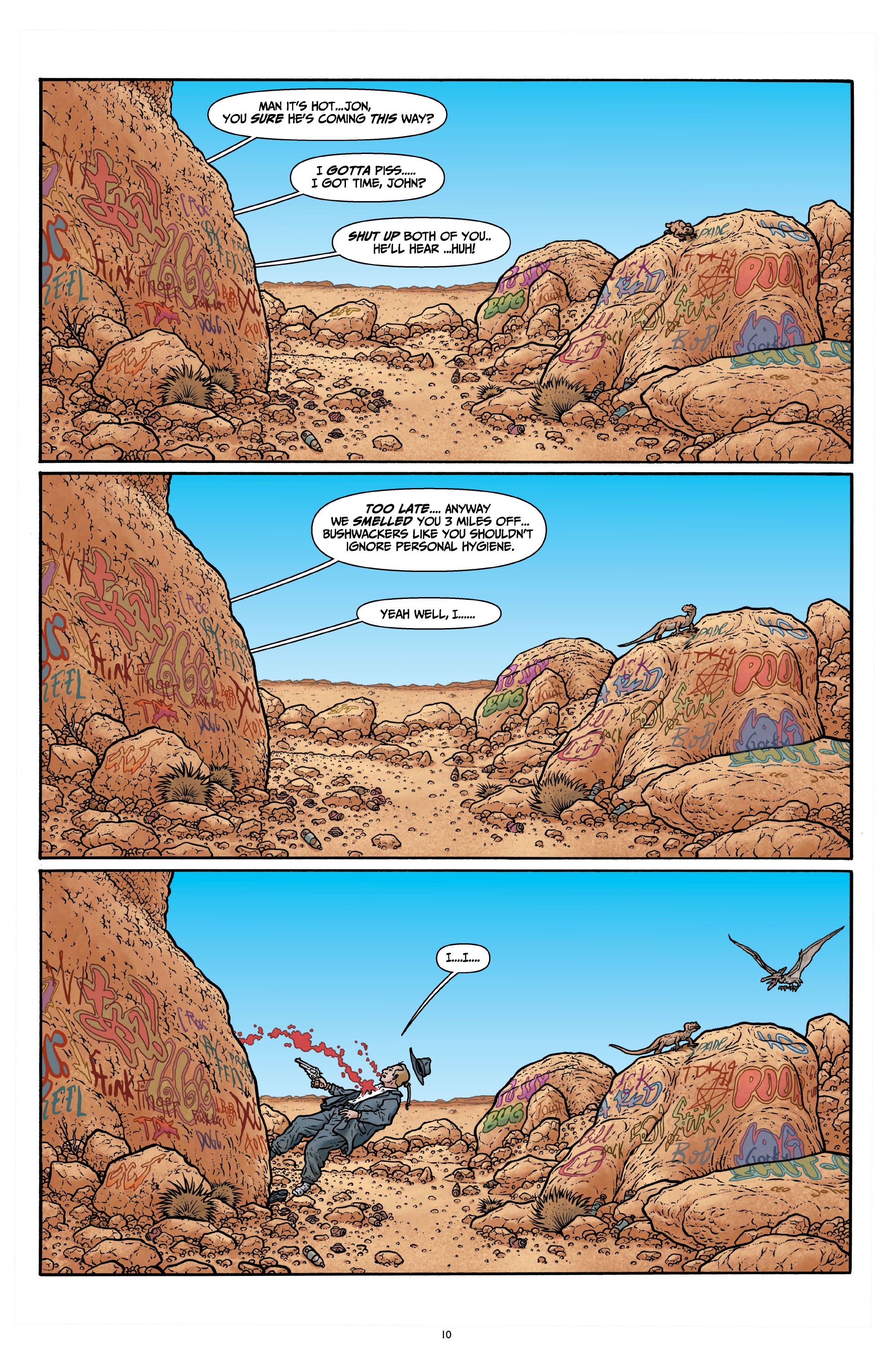 Read online Shaolin Cowboy comic -  Issue # _Start Trek (Part 1) - 8