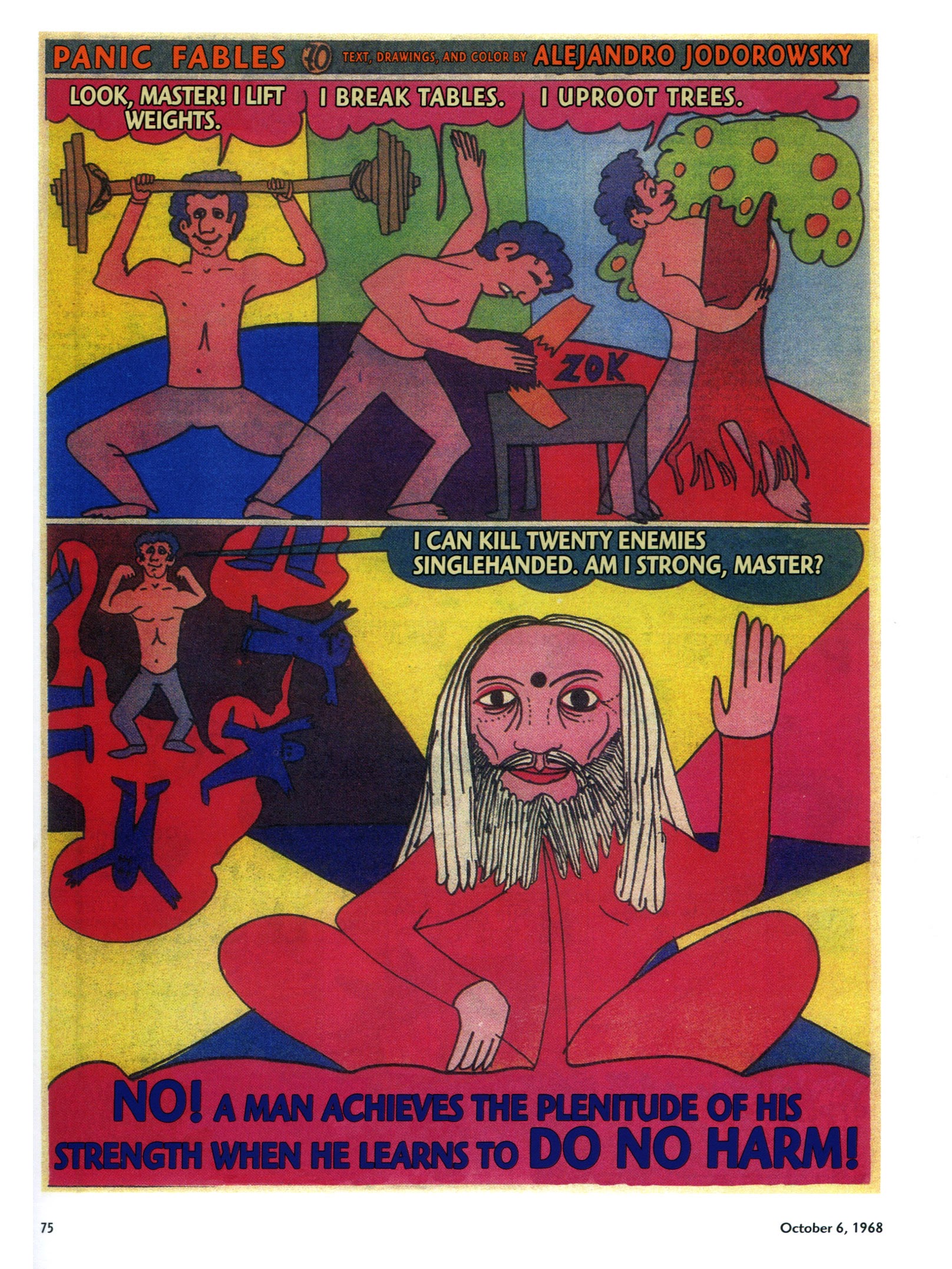 Read online The Panic Fables: Mystic Teachings and Initiatory Tales comic -  Issue # TPB (Part 1) - 88