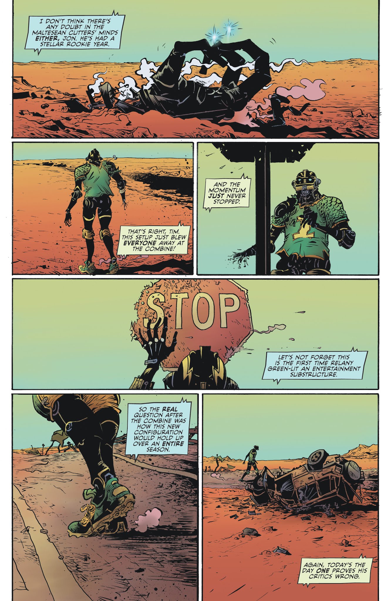 Read online Strange Sports Stories comic -  Issue #4 - 27