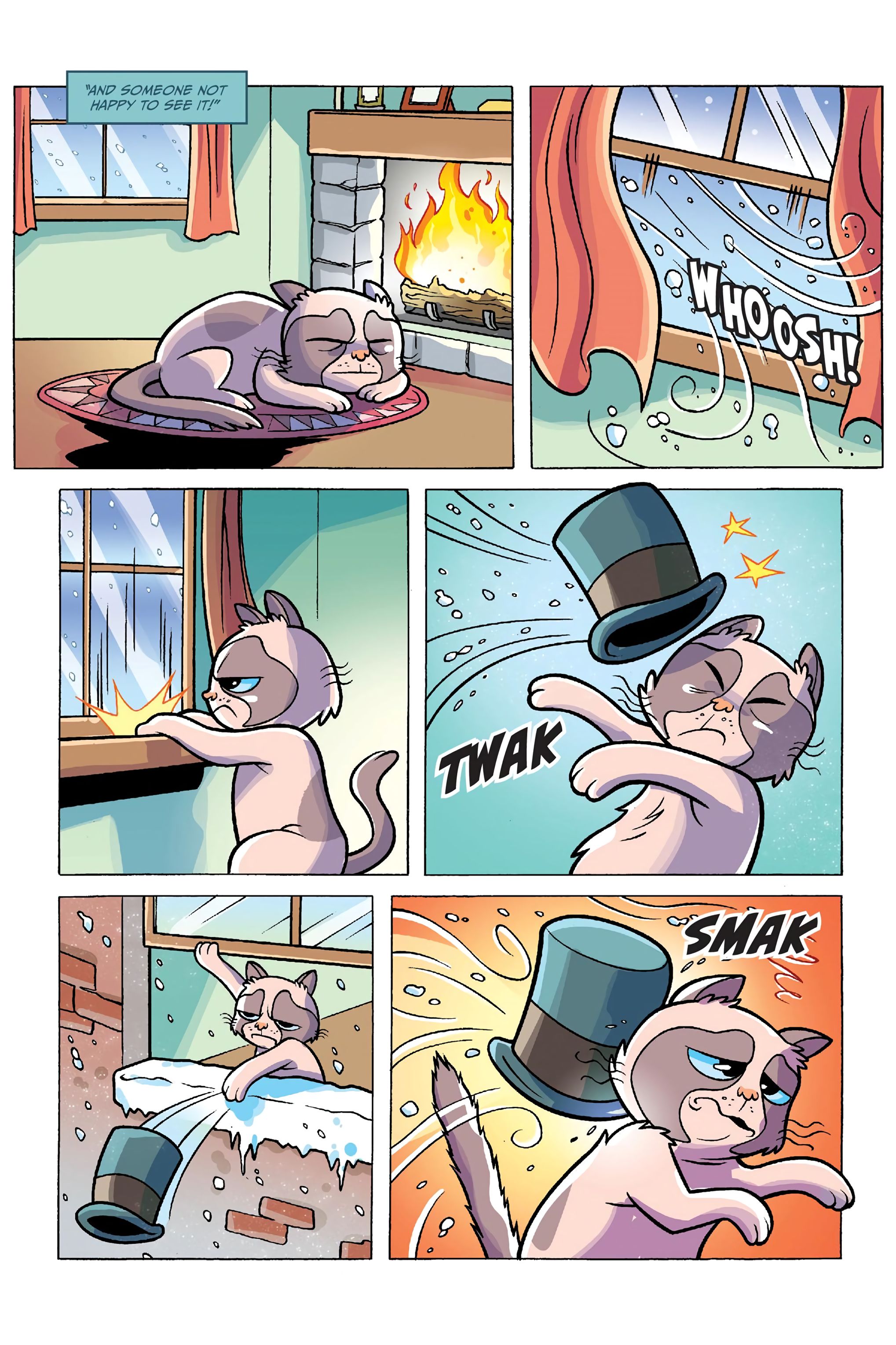 Read online Grumpy Cat: The Grumpus and Other Horrible Holiday Tales comic -  Issue # TPB - 22