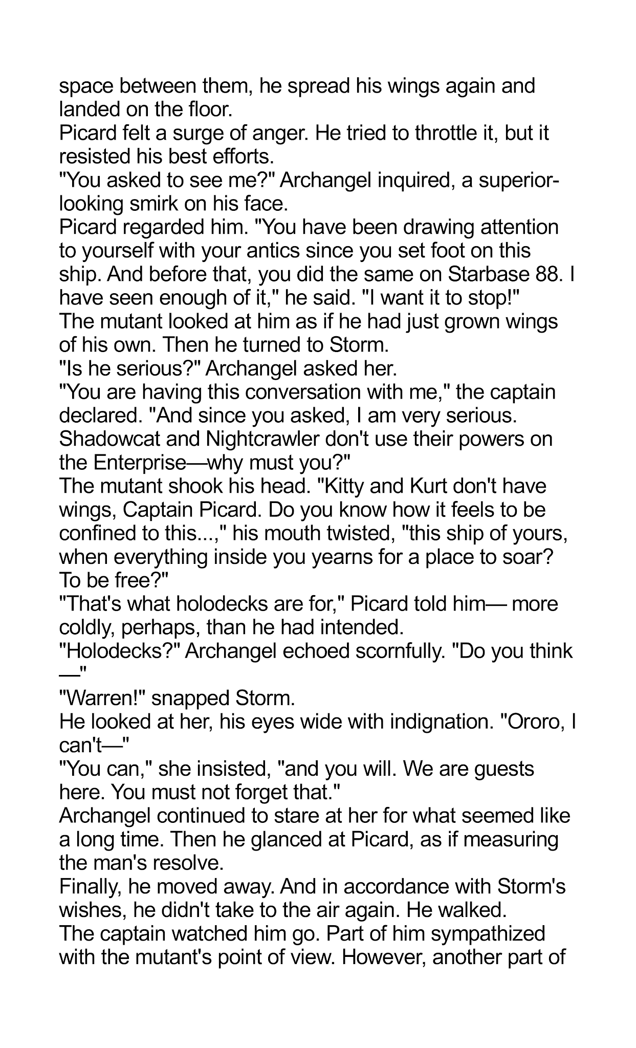 Read online Star Trek: The Next Generation/X-Men: Planet X comic -  Issue # TPB (Part 2) - 11