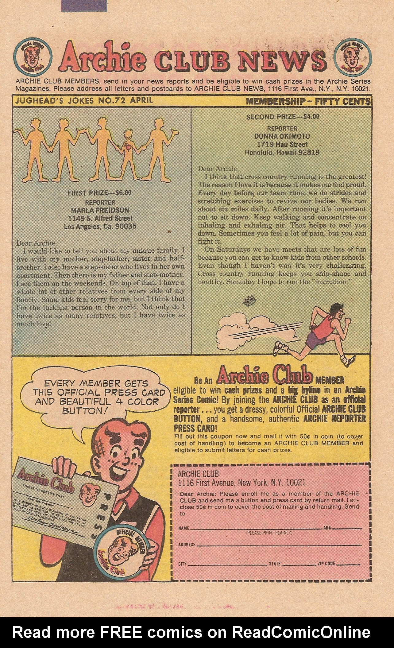 Read online Jughead's Jokes comic -  Issue #72 - 26