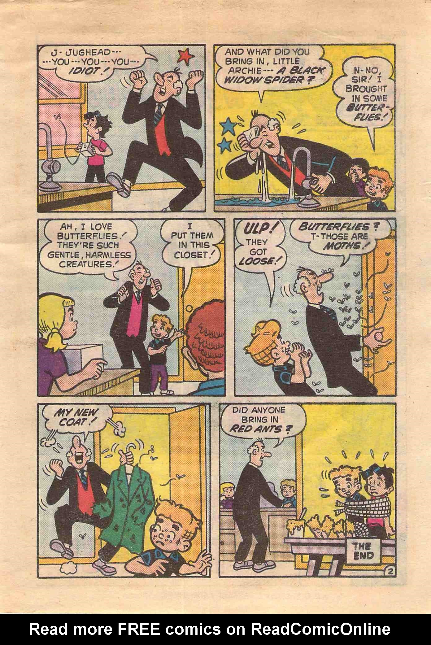 Read online Archie's Double Digest Magazine comic -  Issue #32 - 250