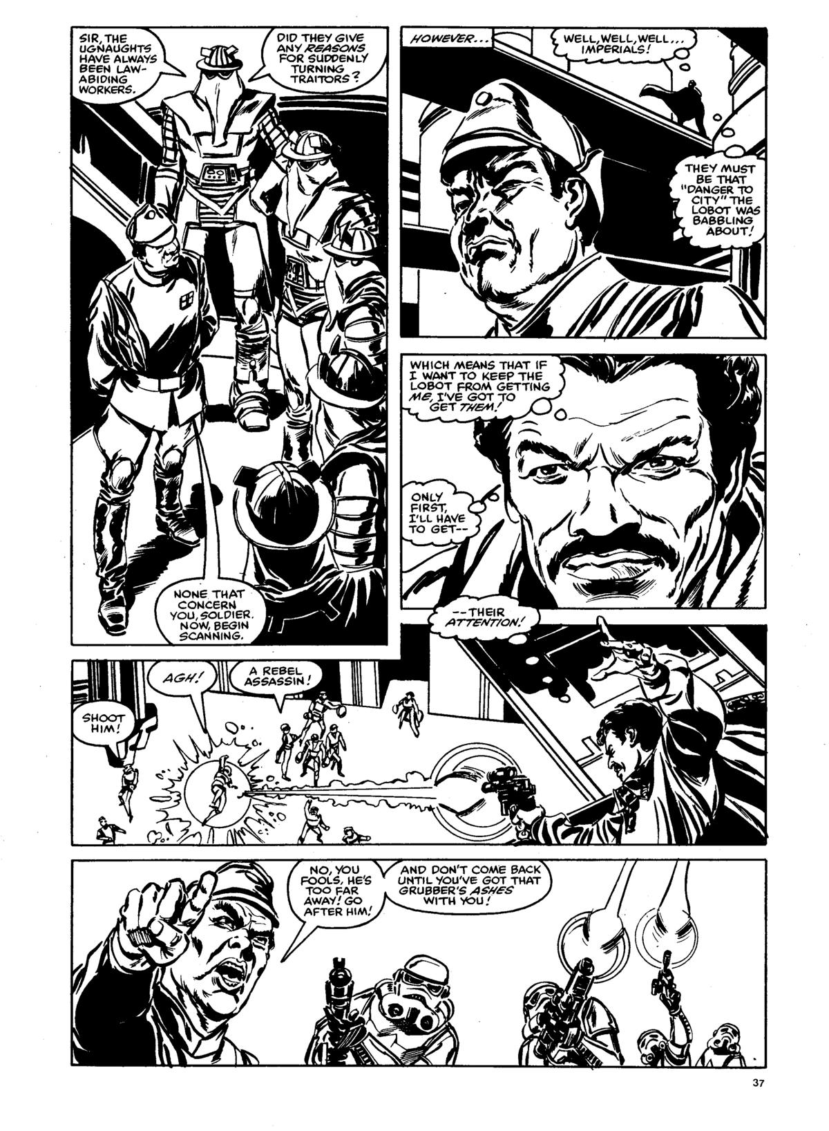 Read online Star Wars Weekly comic -  Issue #154 - 37
