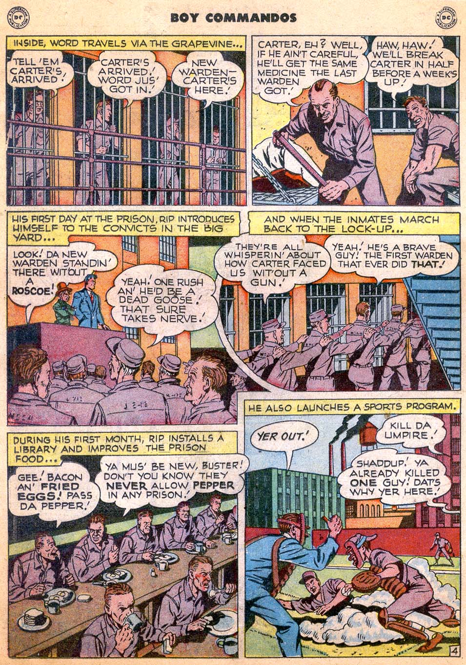 Read online Boy Commandos comic -  Issue #28 - 38