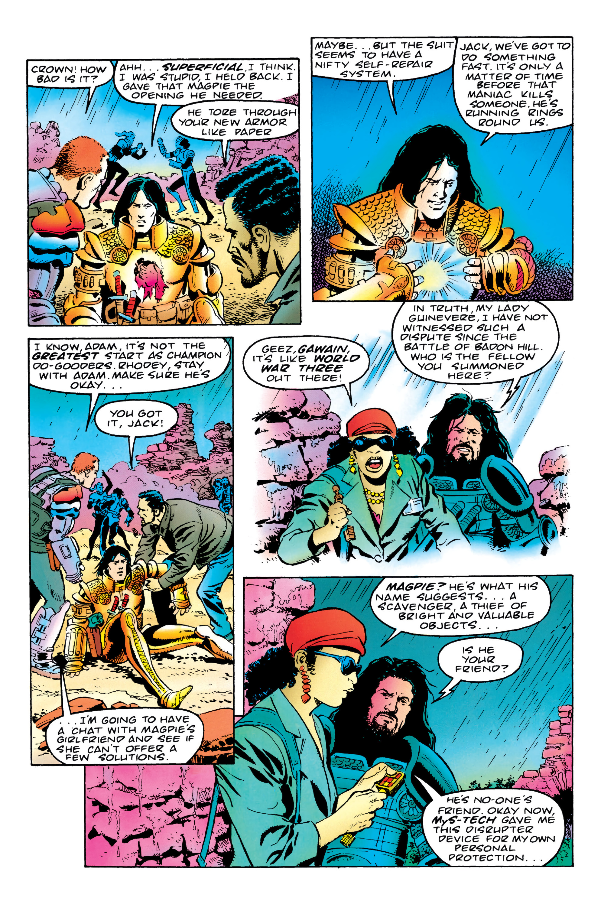 Read online Knights of Pendragon Omnibus comic -  Issue # TPB (Part 5) - 88