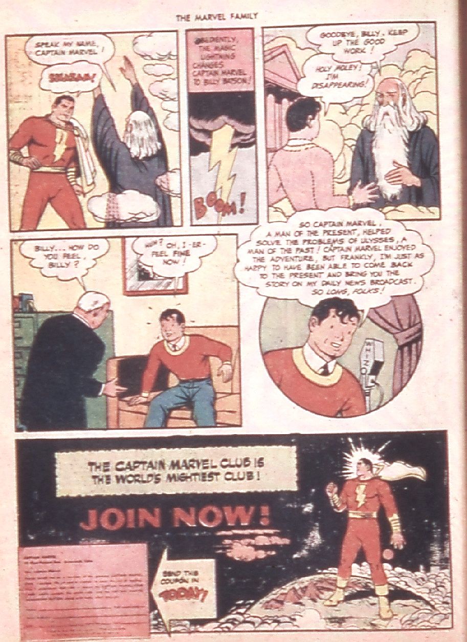 Read online The Marvel Family comic -  Issue #12 - 34