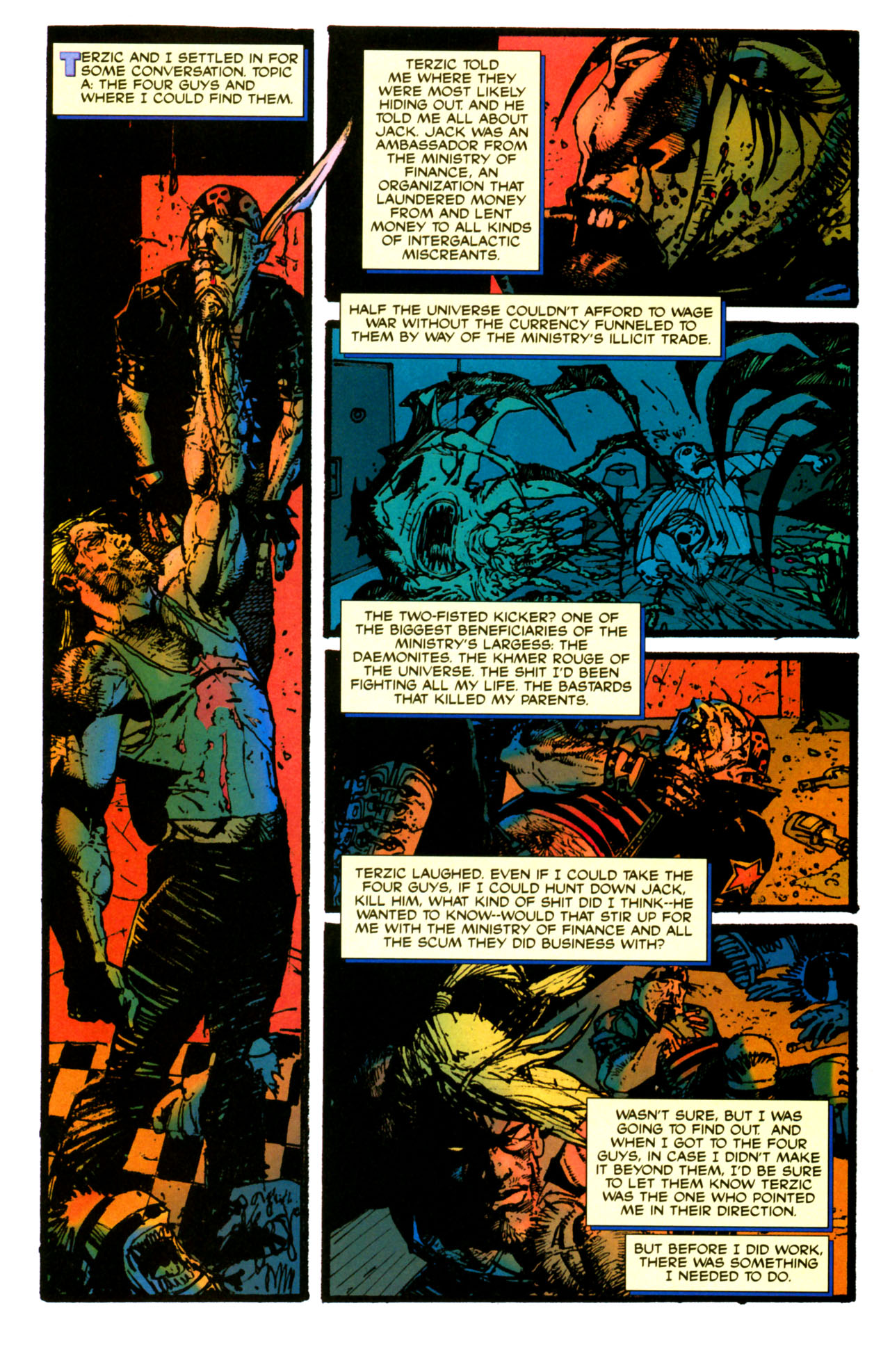 Read online The Razor's Edge comic -  Issue #5 - 11