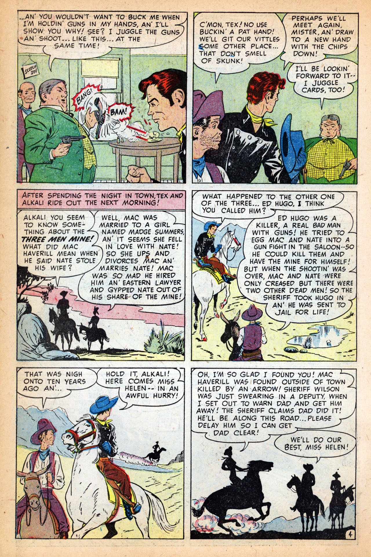 Read online Tex Taylor comic -  Issue #5 - 6