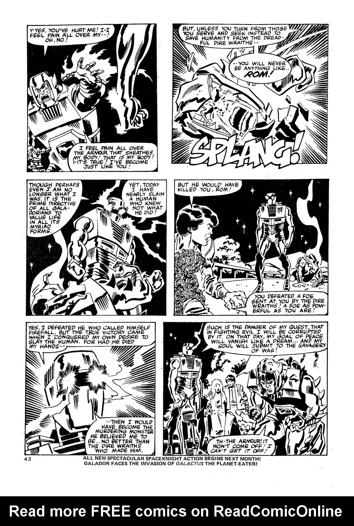 Read online Star Wars Weekly comic -  Issue #158 - 42