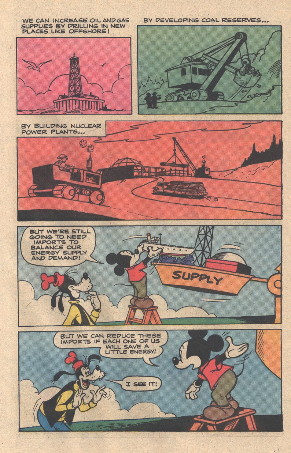Read online Mickey Mouse and Goofy Explore Energy Conservation comic -  Issue # Full - 21