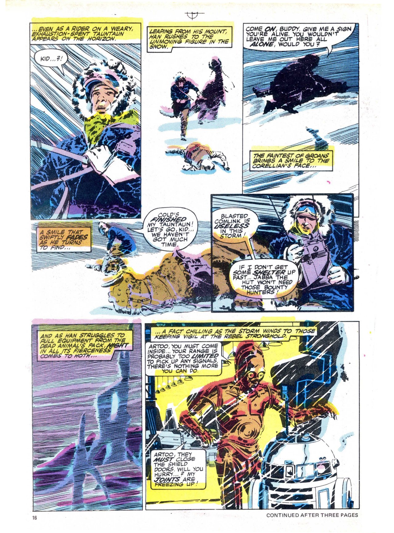 Read online Return of the Jedi comic -  Issue #52 - 16